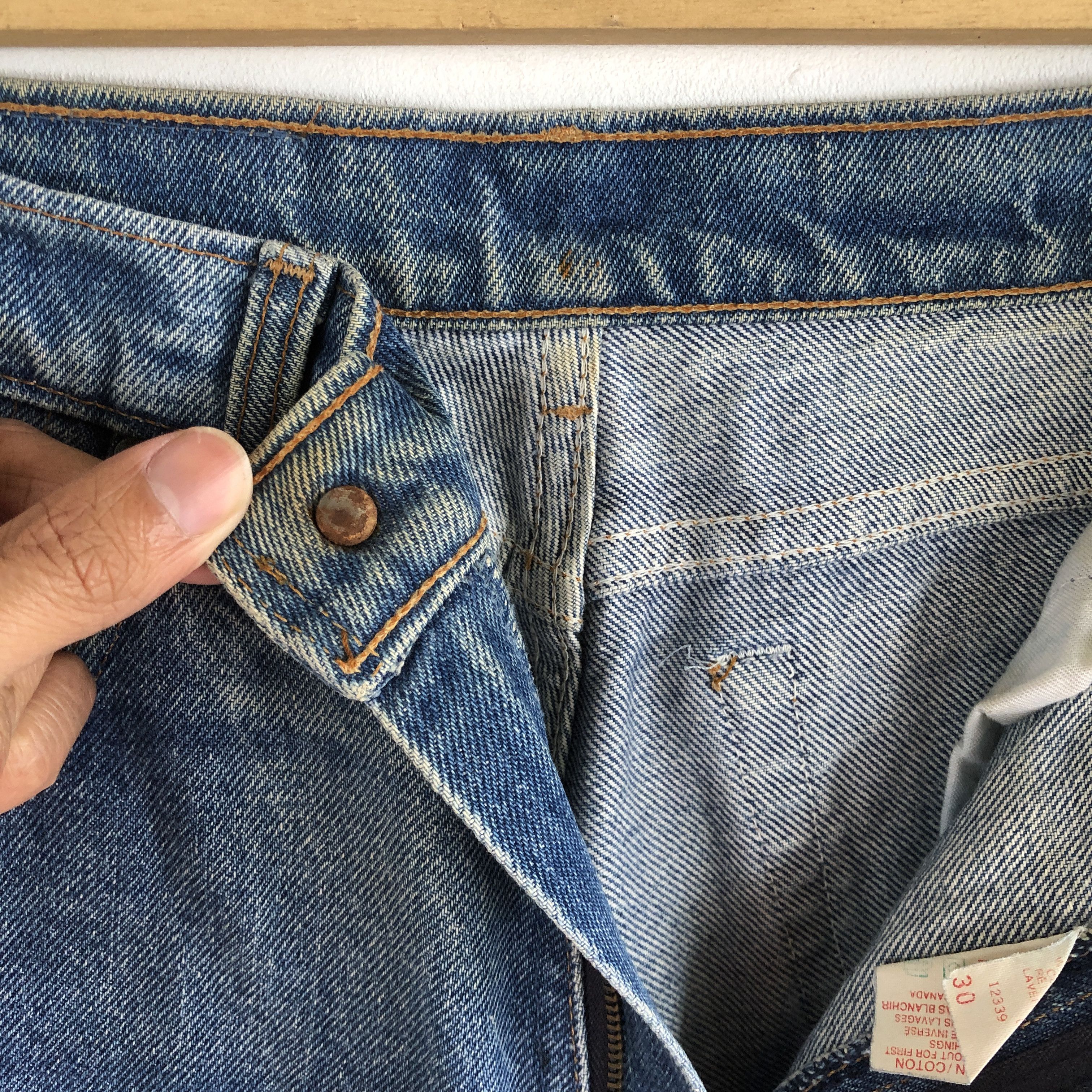Levi's Vintage Orange Tab Levi's Jeans Levis Light Wash Denim Size 26" / US 2 / IT 38 - 9 Thumbnail