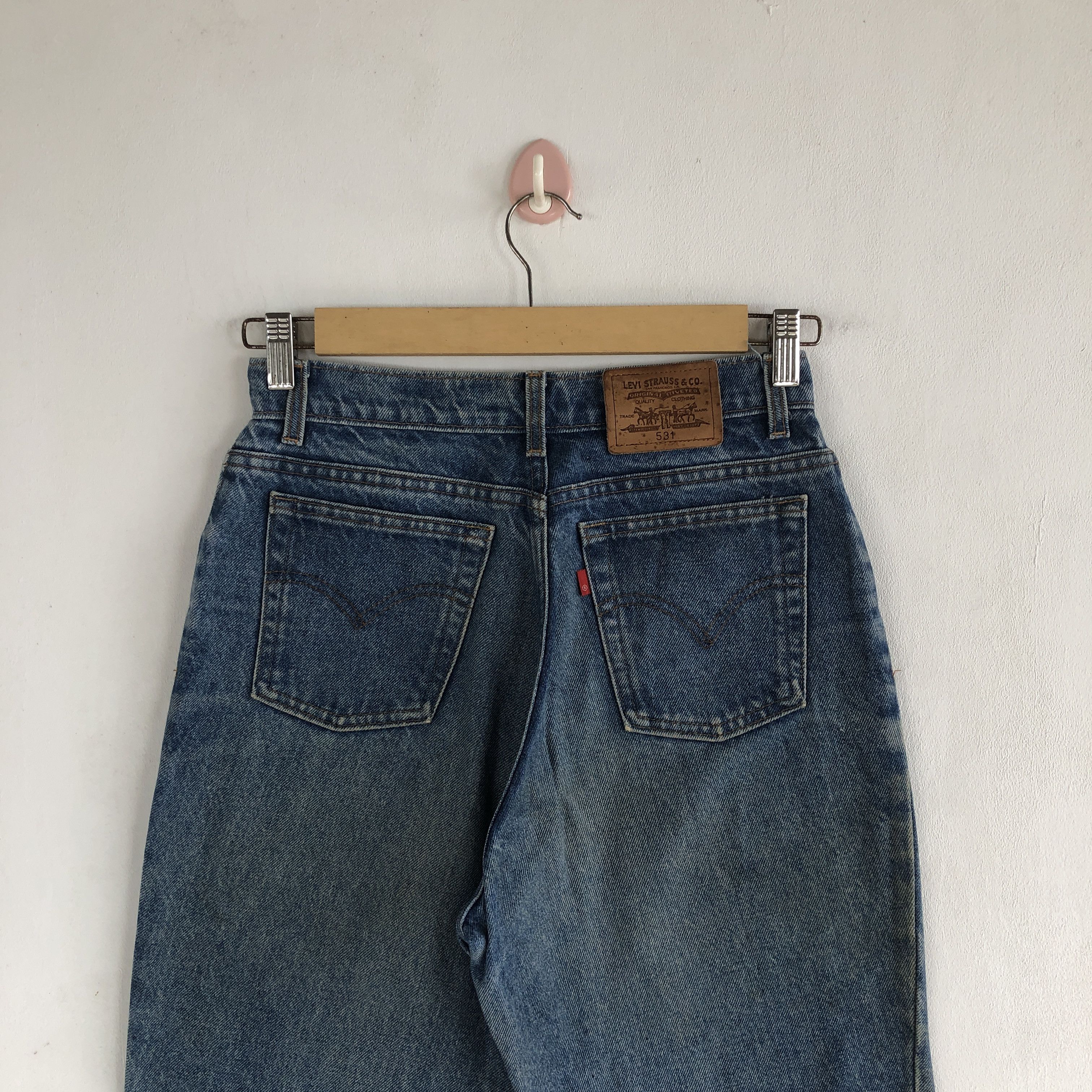 Levi's Vintage Orange Tab Levi's Jeans Levis Light Wash Denim Size 26" / US 2 / IT 38 - 4 Thumbnail