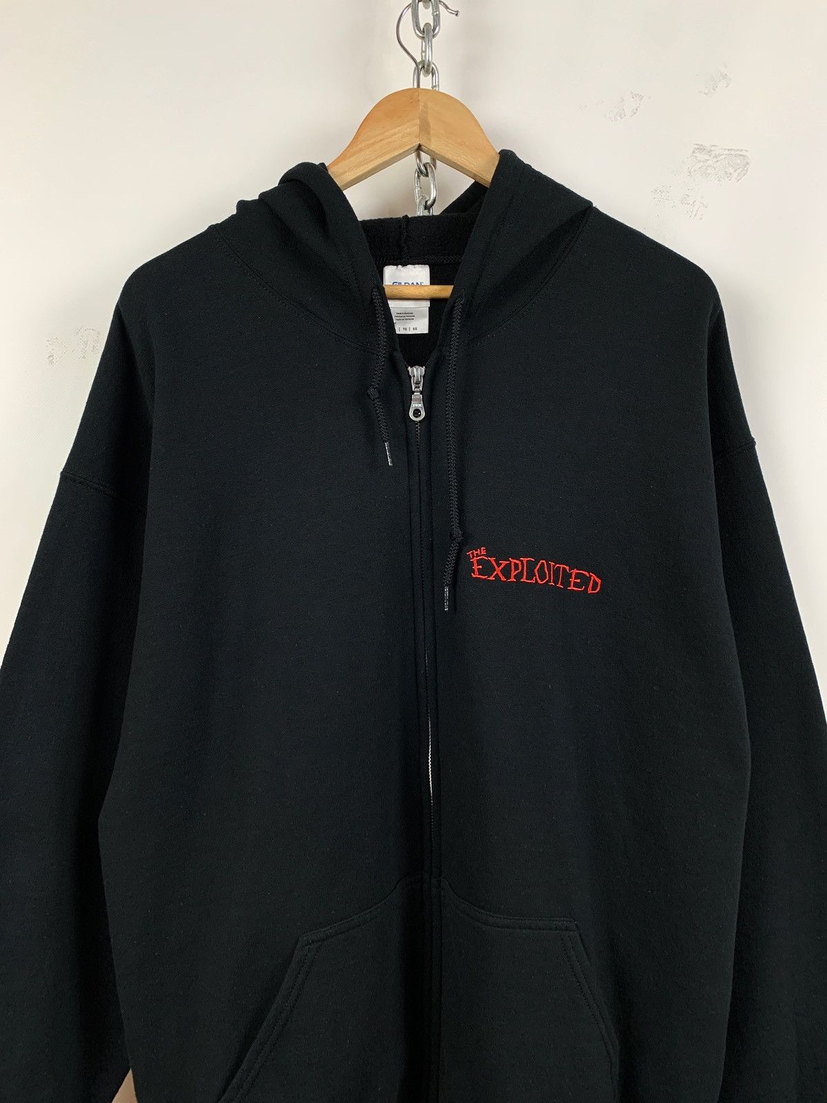 Band Tees 2005 Vintage The Exploited Hardcore Street Punk Hoodie Size US XL / EU 56 / 4 - 4 Thumbnail