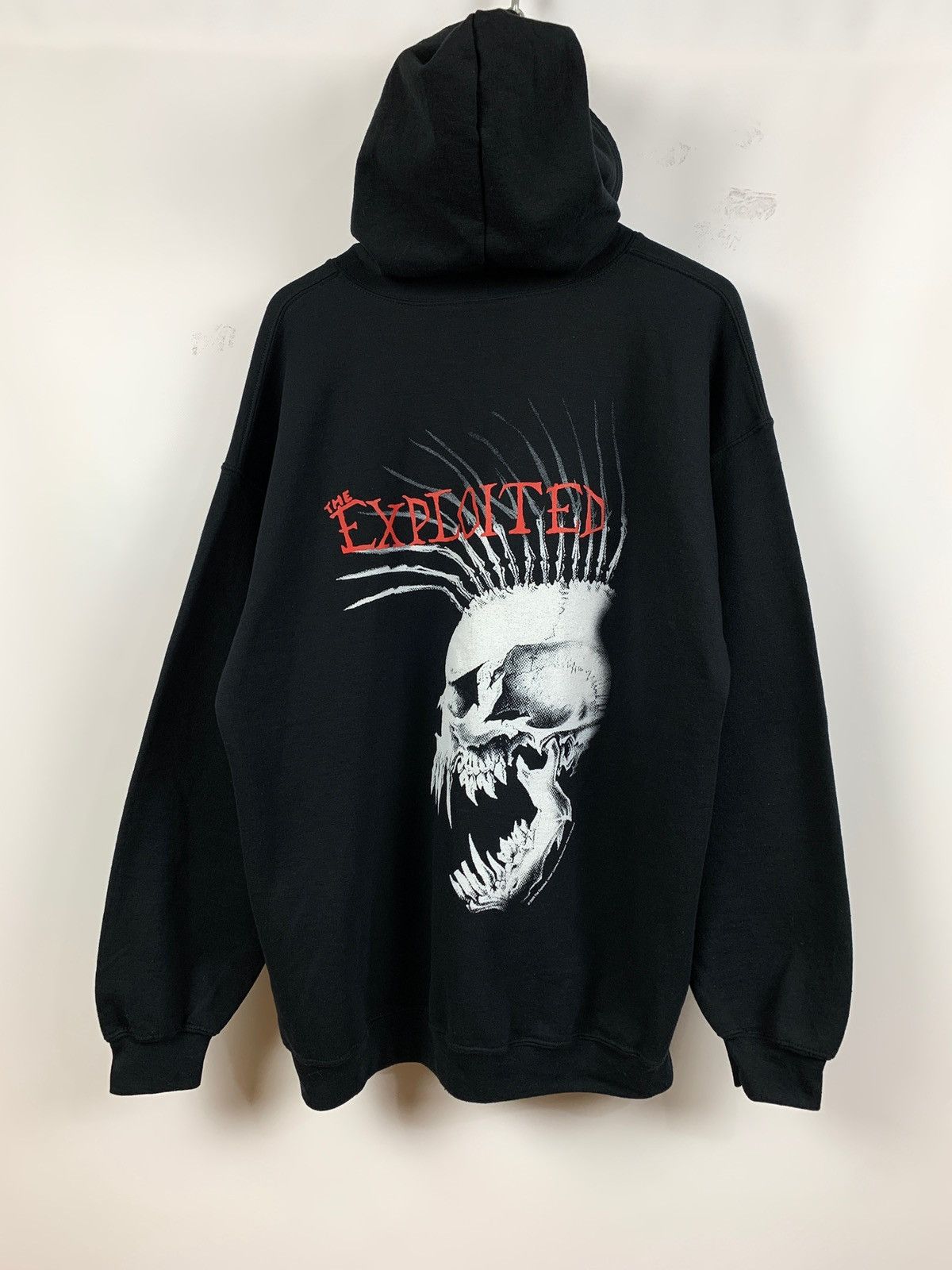 Band Tees 2005 Vintage The Exploited Hardcore Street Punk Hoodie Size US XL / EU 56 / 4 - 3 Thumbnail