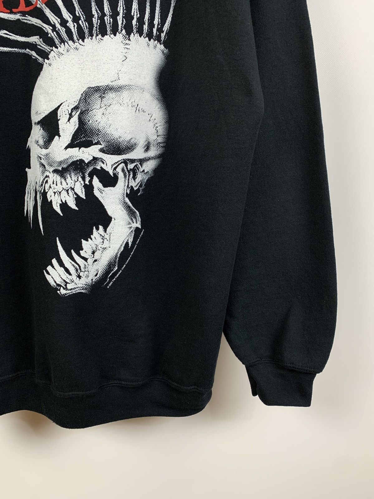 Band Tees 2005 Vintage The Exploited Hardcore Street Punk Hoodie Size US XL / EU 56 / 4 - 10 Thumbnail