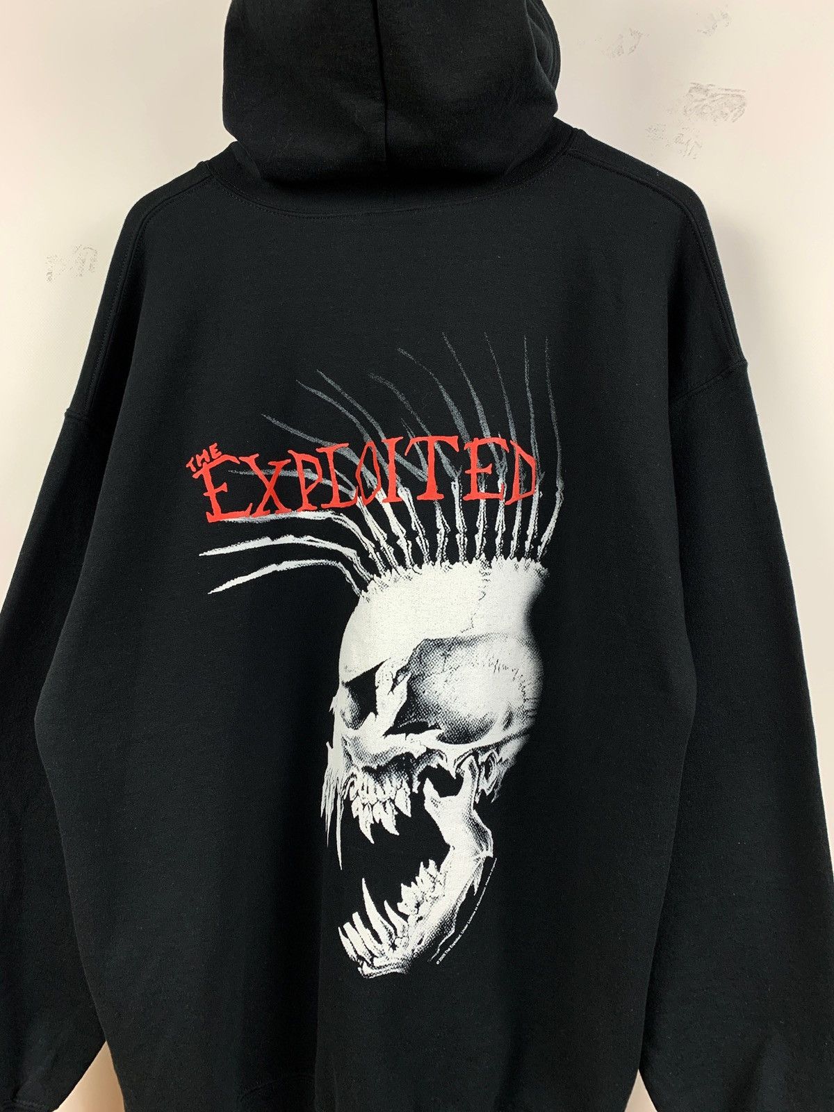 Band Tees 2005 Vintage The Exploited Hardcore Street Punk Hoodie Size US XL / EU 56 / 4 - 5 Thumbnail