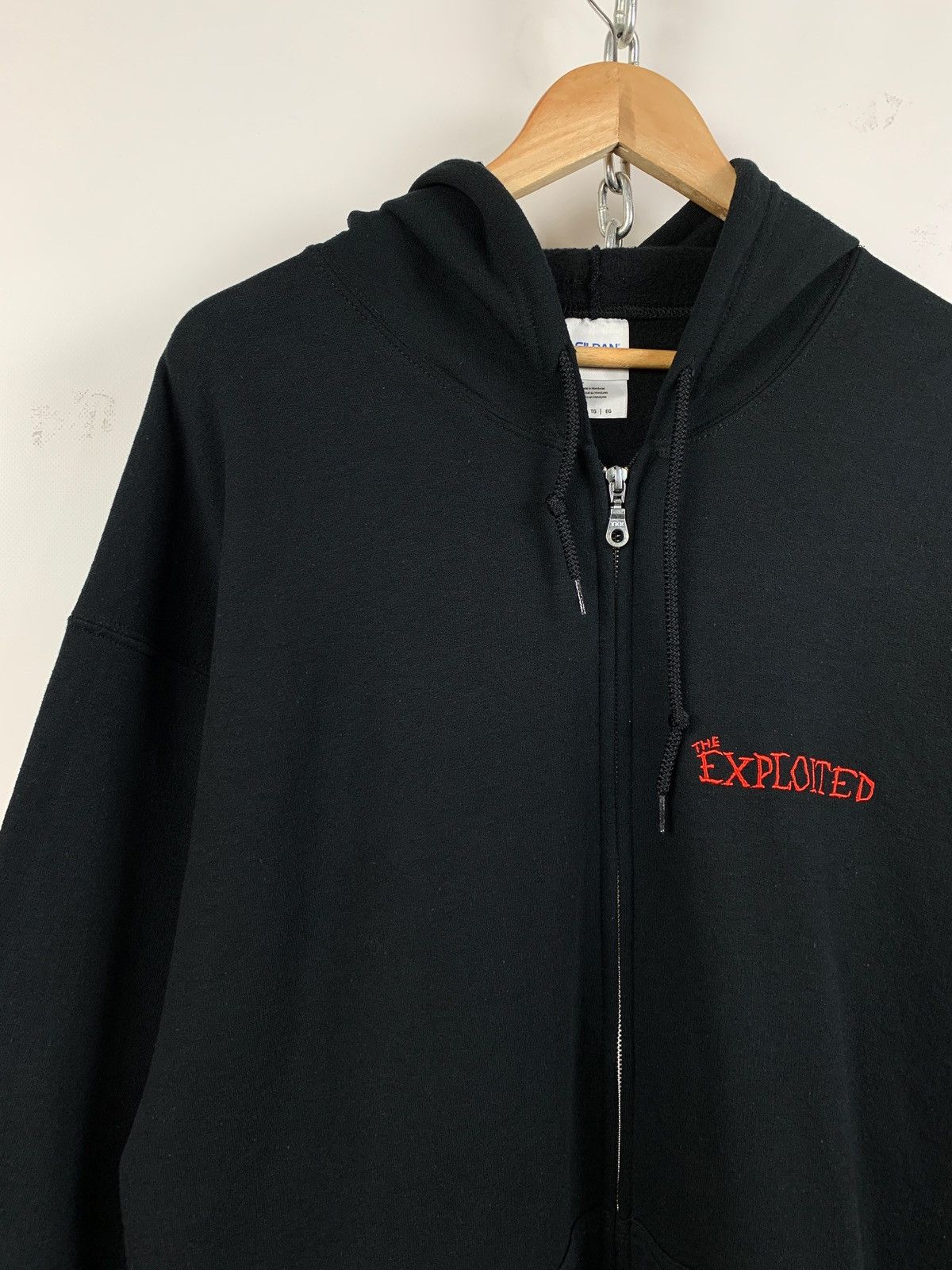 Band Tees 2005 Vintage The Exploited Hardcore Street Punk Hoodie Size US XL / EU 56 / 4 - 9 Thumbnail