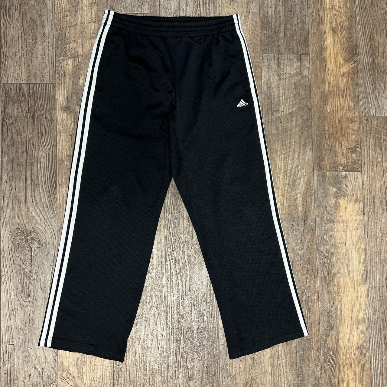 Adidas Adidas black mesh track pants Grailed