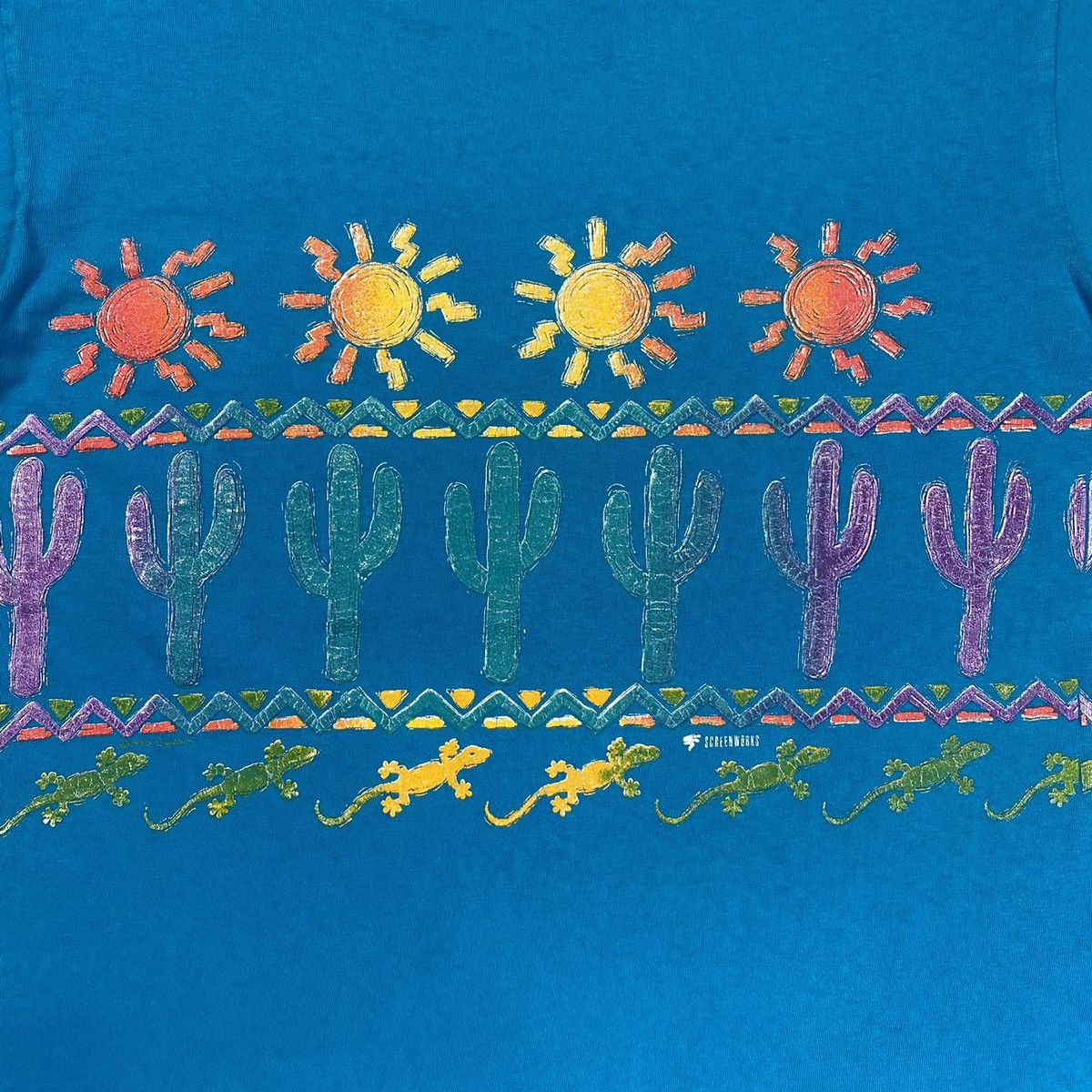 Vintage Vintage 90s New Mexico Tourist T-Shirt Size L Size US L / EU 52-54 / 3 - 5 Thumbnail