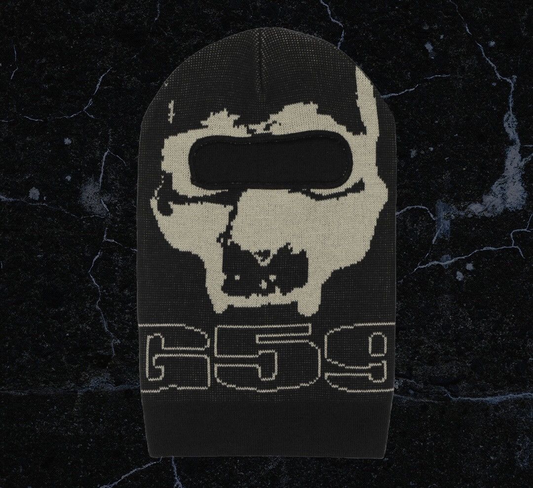 SUICIDEBOYS LOGO KNIT SKI MASK