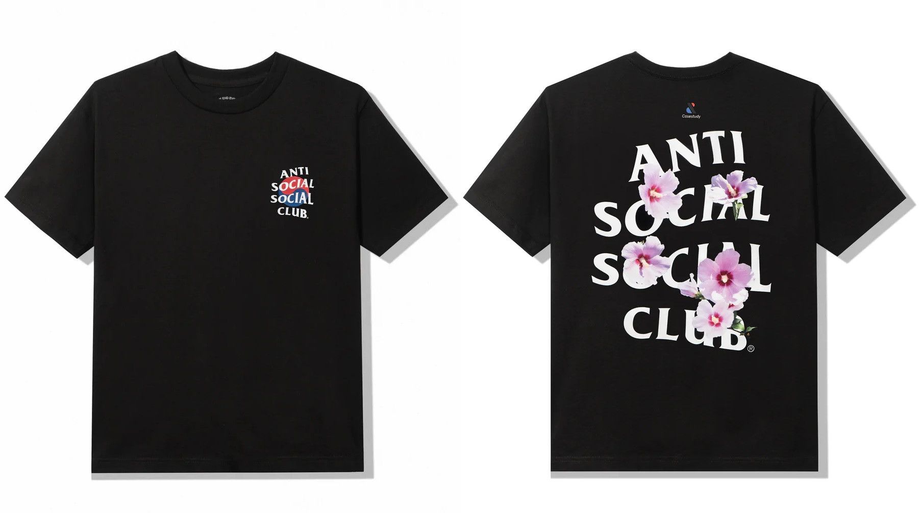 DS SS22 White ASSC x Case Study Mugunghwa Black Tee Supreme