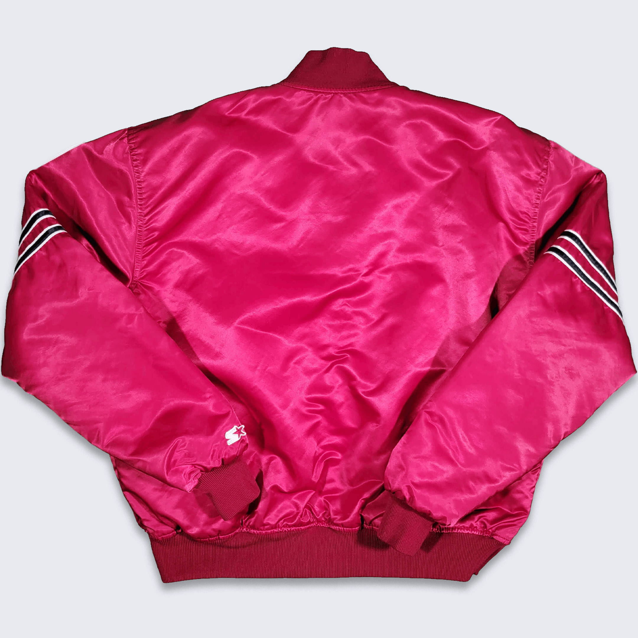 Arizona Cardinals Vintage 80s Starter Satin Bomber Jacket