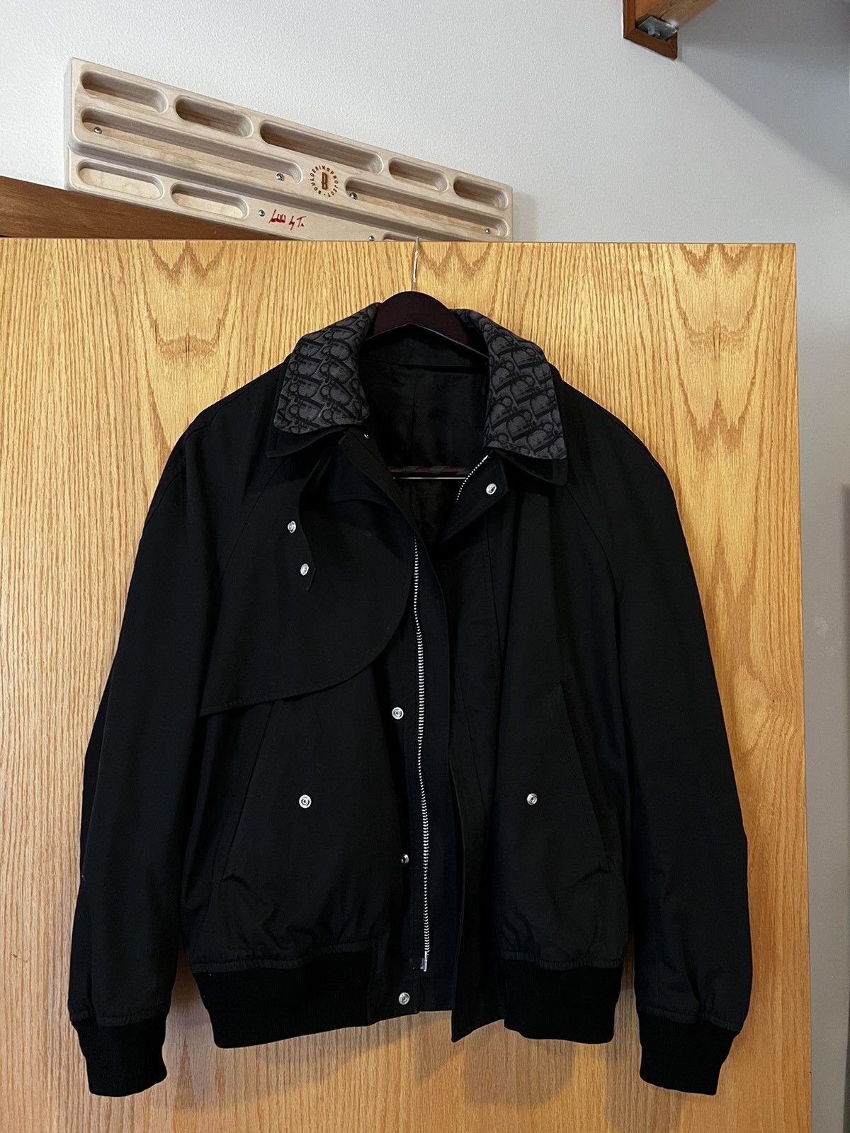 Dior Dior black bomber jacket Size US M / EU 48-50 / 2 - 1 Thumbnail