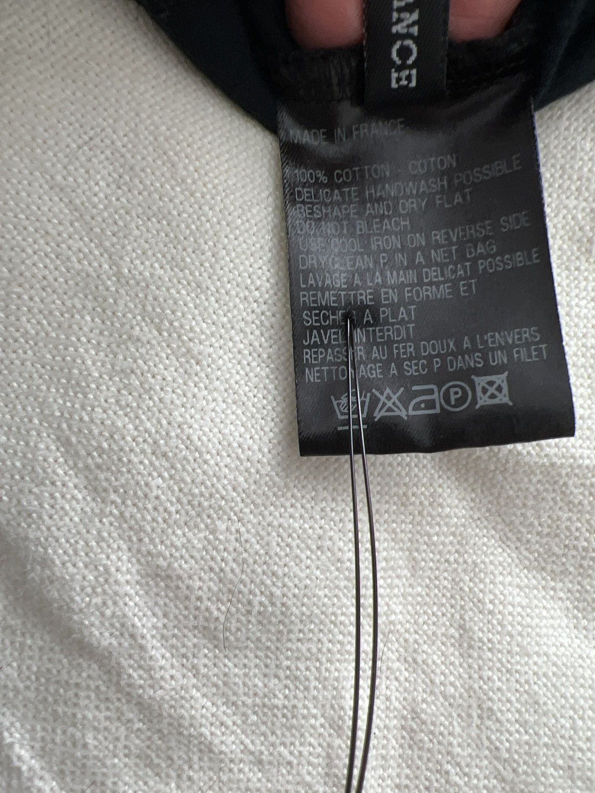 Ann Demeulemeester Rare bondage black cut out top with ties S M L Size US S / EU 44-46 / 1 - 8 Thumbnail