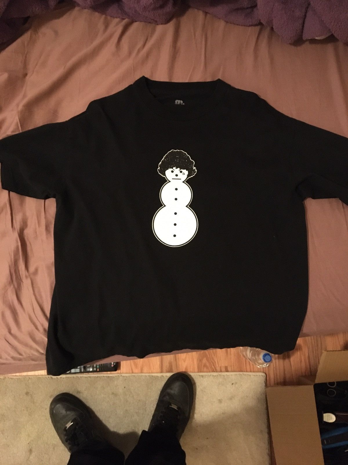 Brooklyn Projects Shoreline Mafia Ohgeesy Snowman Shirt Black (rare ...