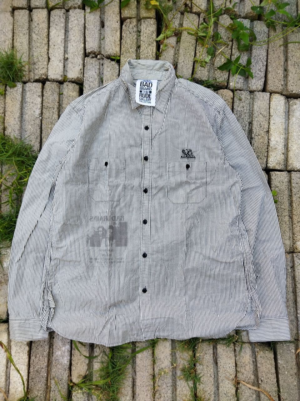 RUDE GALLERY Japanese Rude Gallery X Bad Brains Shirt - Size L Size US L / EU 52-54 / 3 - 1 Thumbnail