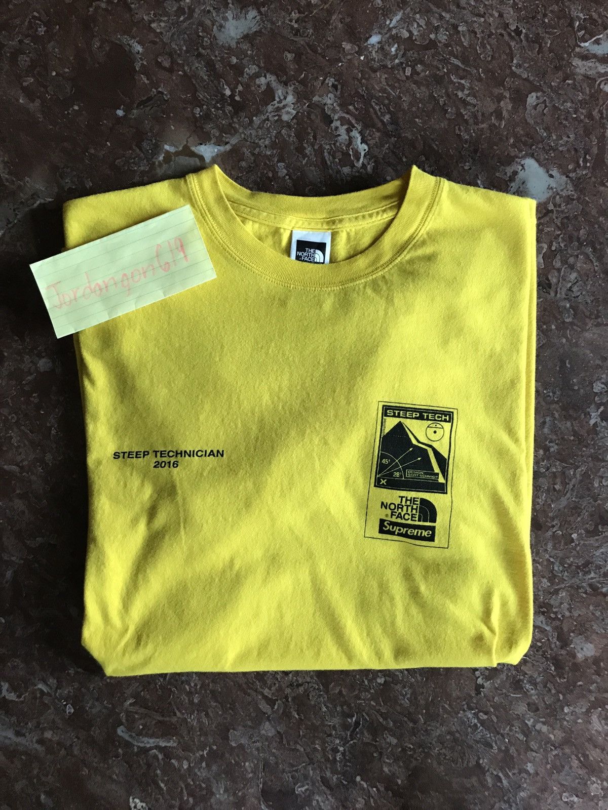 Supreme × The North Face Supreme X The North Face Steep Tech Tee 