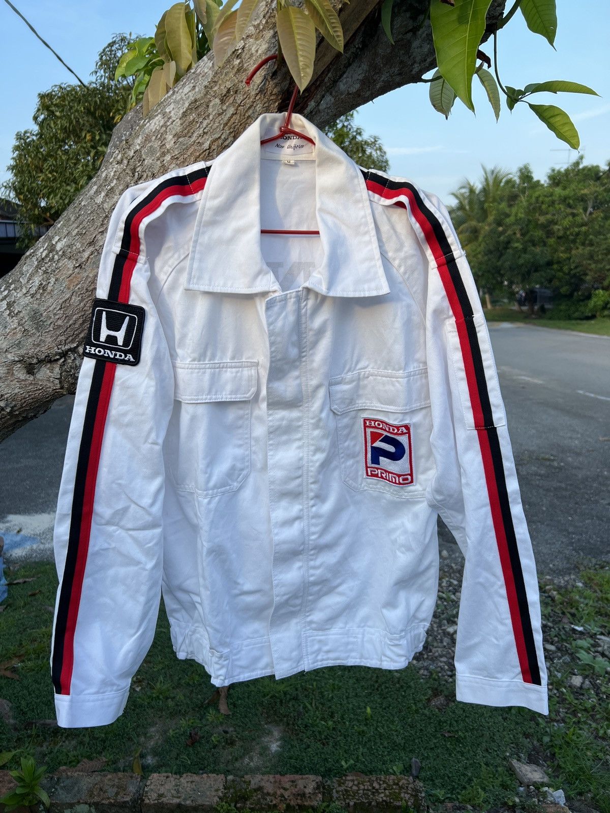 Honda × Racing × Vintage Vintage Honda Light Jacket Uniform Honda × Racing × Vintage Vintage Honda Light Jacket Uniform