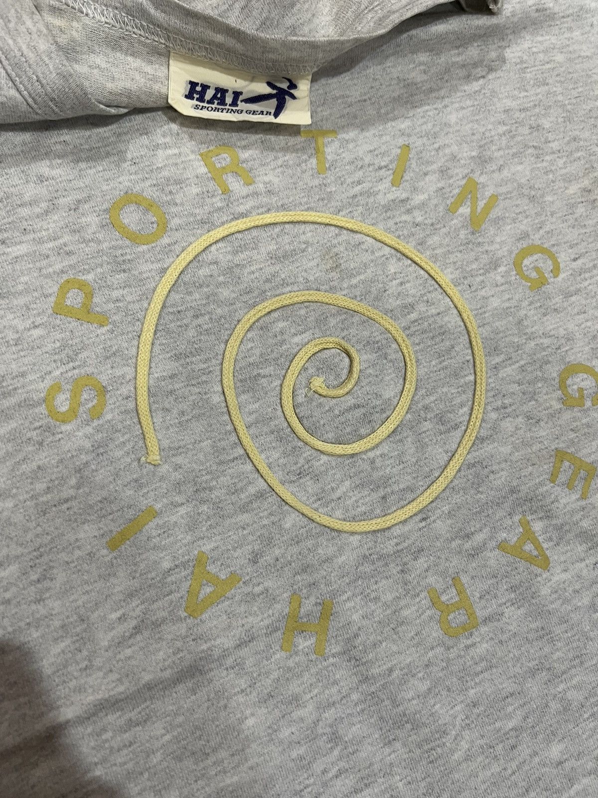 Hai Sporting Gear × Issey Miyake × Japanese Brand Vintage Hai sporting gear by Issey miyake tee Size US M / EU 48-50 / 2 - 3 Thumbnail