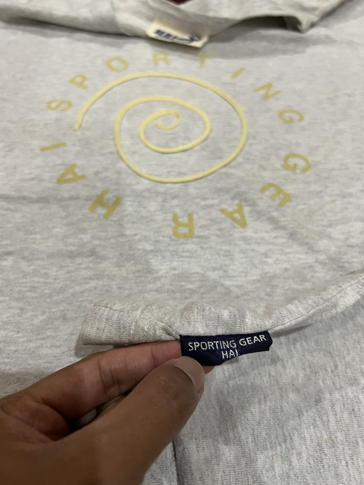 Hai Sporting Gear × Issey Miyake × Japanese Brand Vintage Hai sporting gear by Issey miyake tee Size US M / EU 48-50 / 2 - 4 Thumbnail