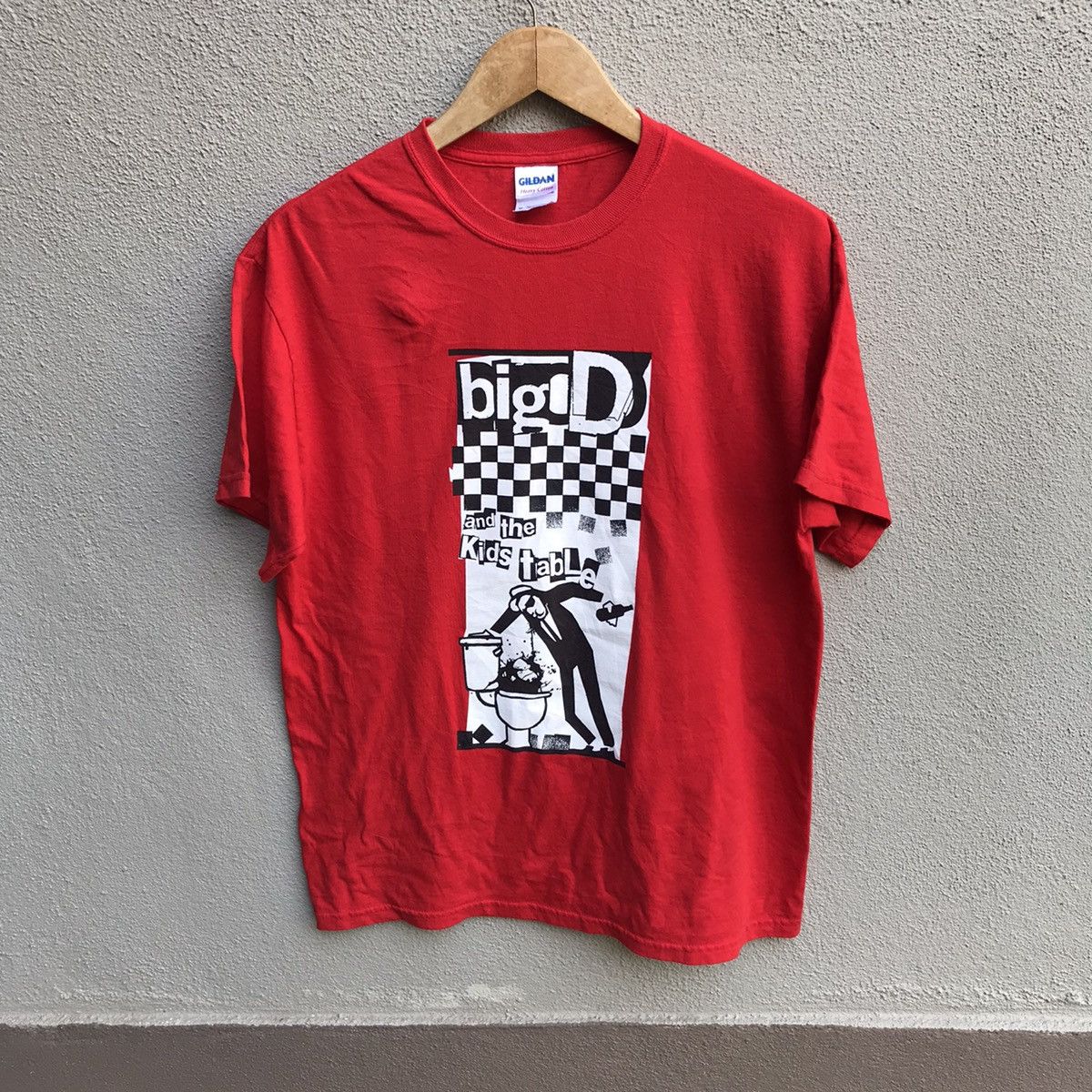 BIG D and the kids table band tee ska punk