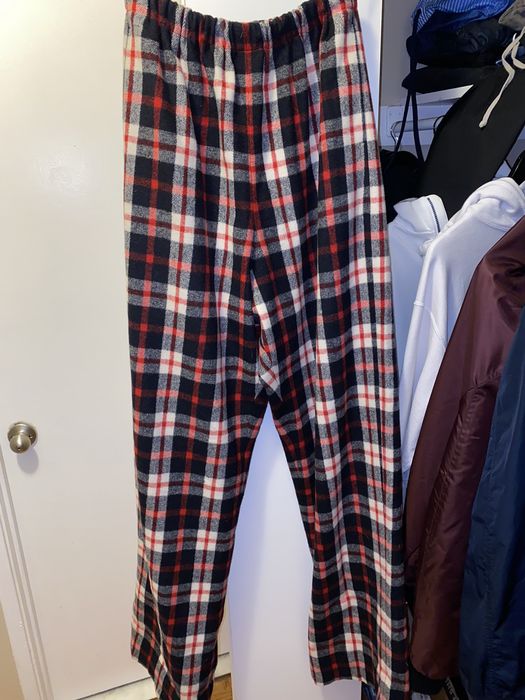 balenciaga plaid pants