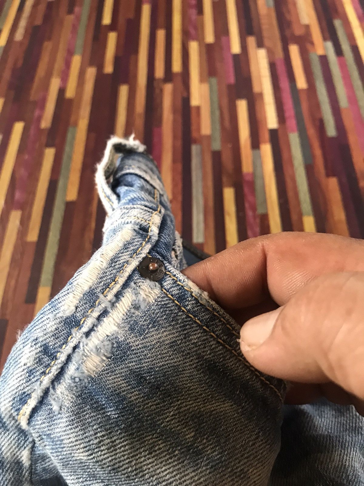 Diesel VTG DIESEL ITALY JEANS Size 32" / US 10 / IT 46 - 21 Thumbnail