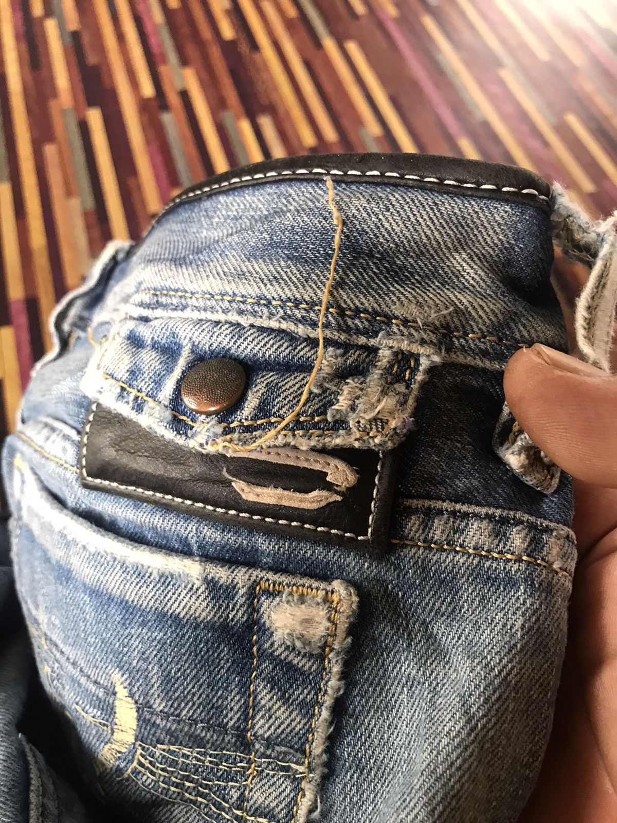 Diesel VTG DIESEL ITALY JEANS Size 32" / US 10 / IT 46 - 20 Thumbnail