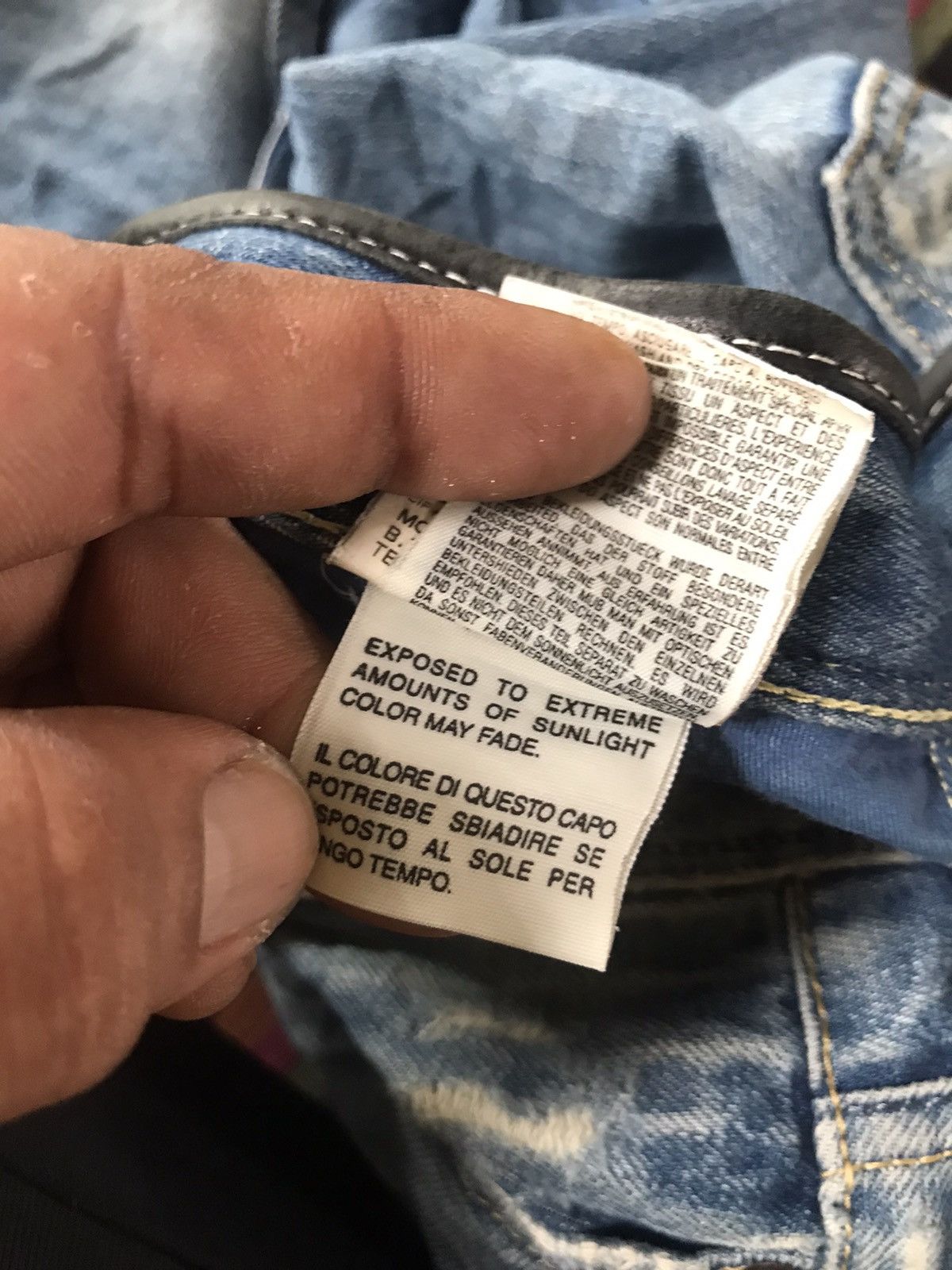 Diesel VTG DIESEL ITALY JEANS Size 32" / US 10 / IT 46 - 13 Thumbnail