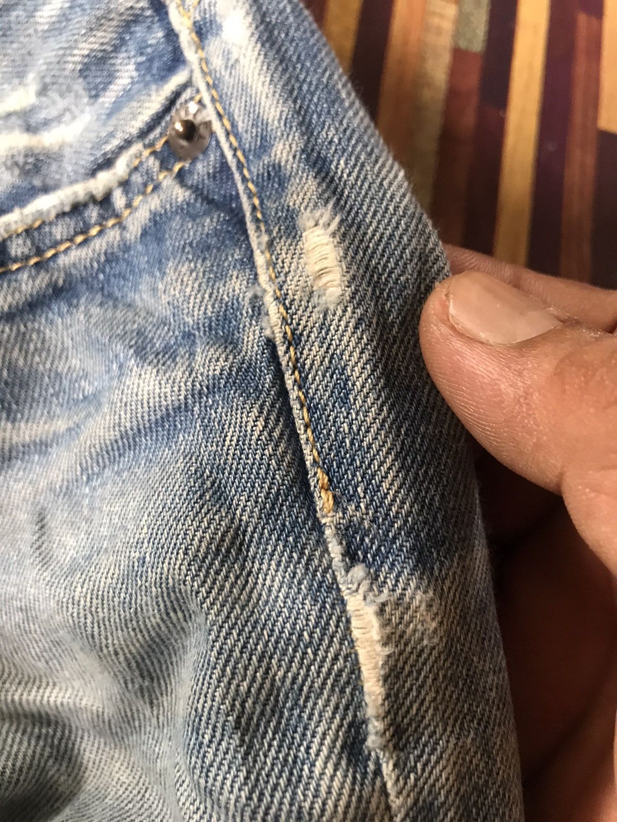 Diesel VTG DIESEL ITALY JEANS Size 32" / US 10 / IT 46 - 17 Thumbnail