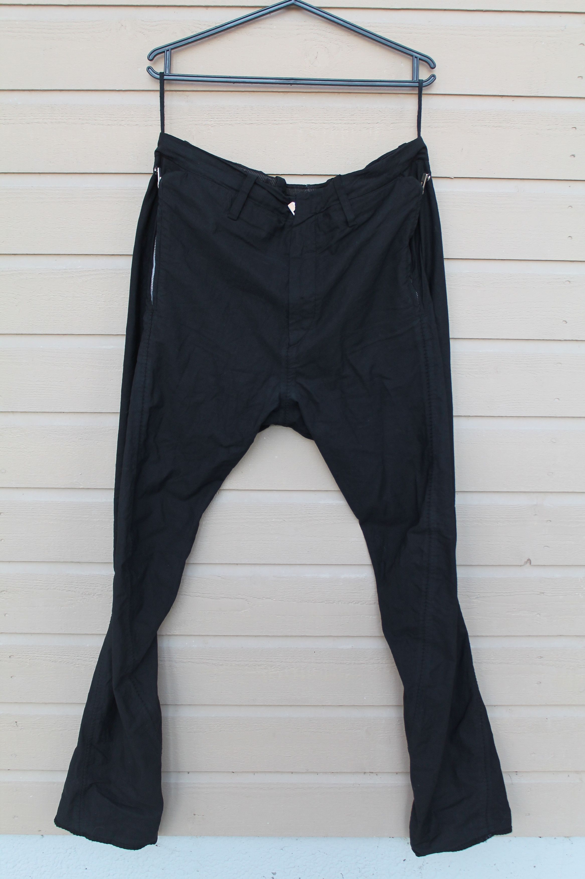 Object Dyed Front-Zip Trouser