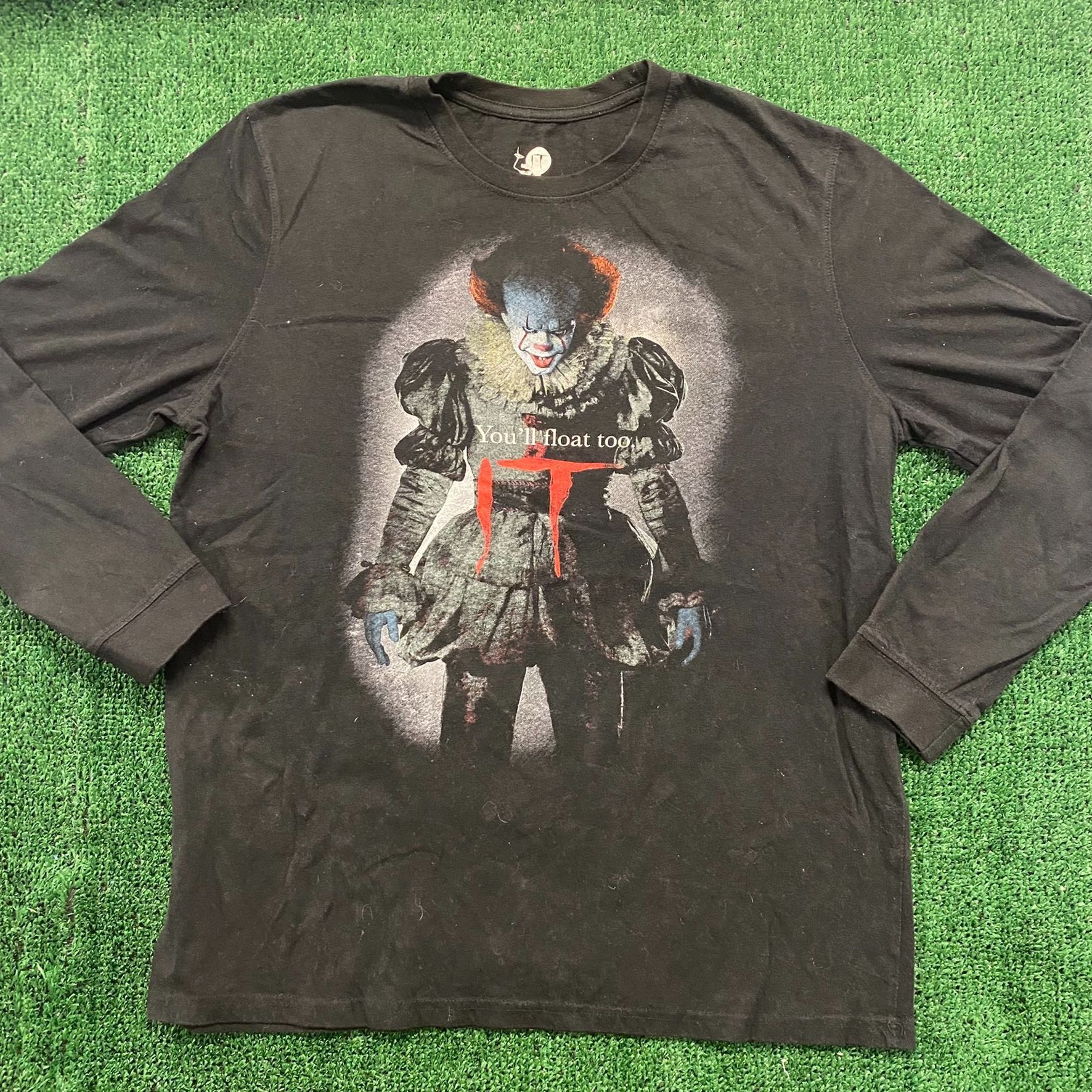 Camiseta Game Over De Algodão Para Adultos Pennywise Clown  Jm