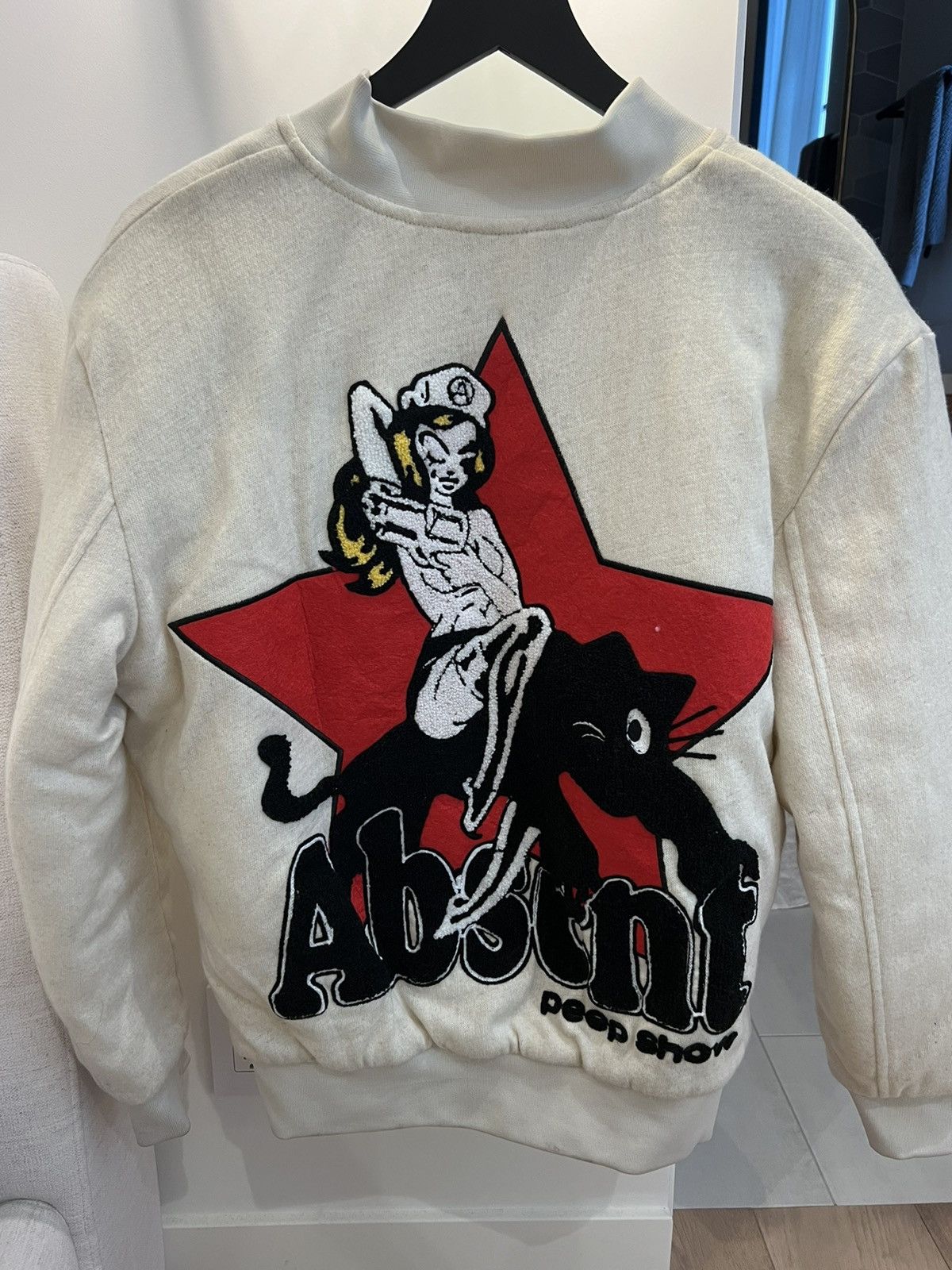 Absent Peep show varsity jacket Size US S / EU 44-46 / 1 - 2 Thumbnail