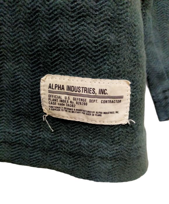 Alpha Industries Big Logo Alpha Industries size 4L Grailed