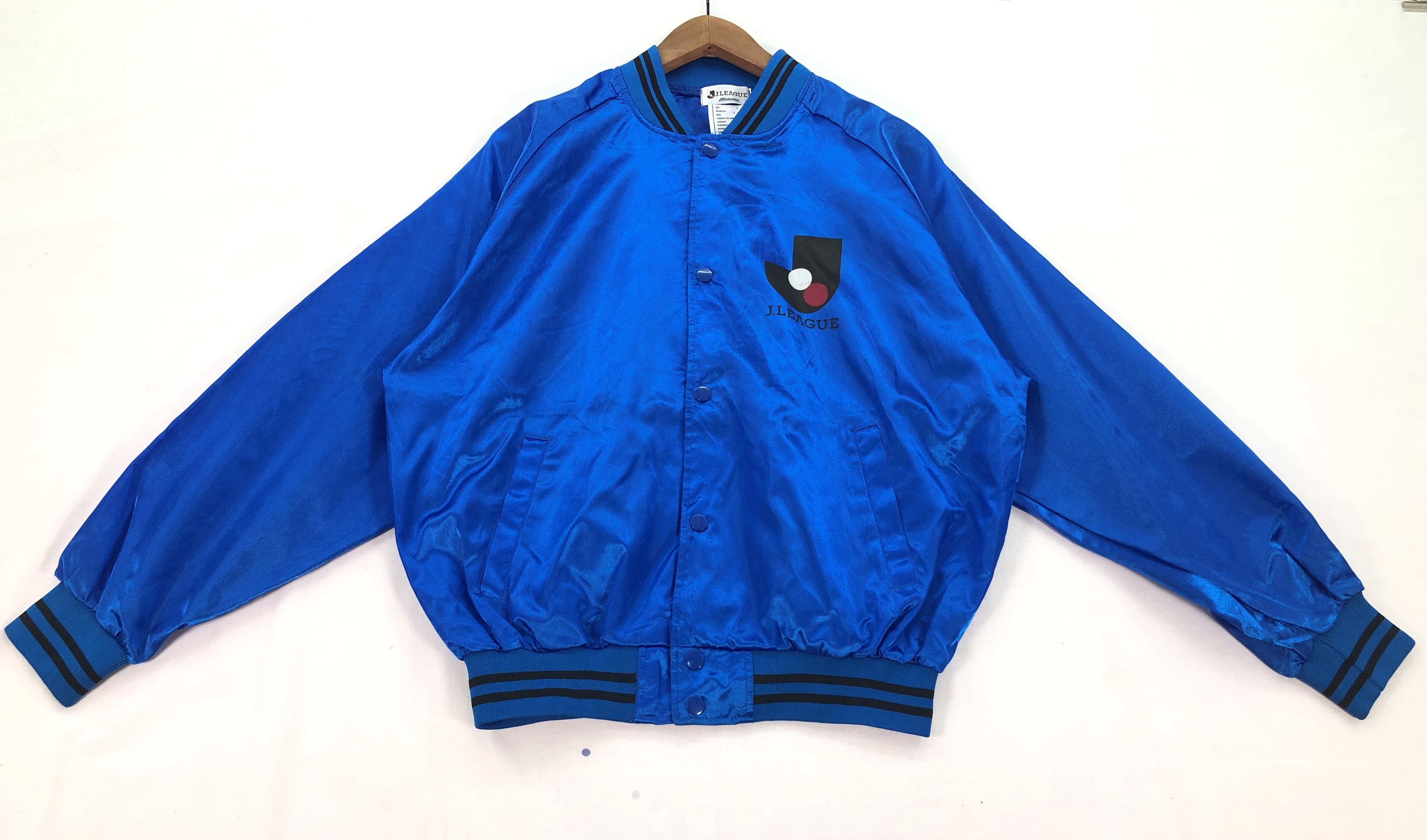 Vintage Mizuno J League Football Soccer Varsity Jacket
