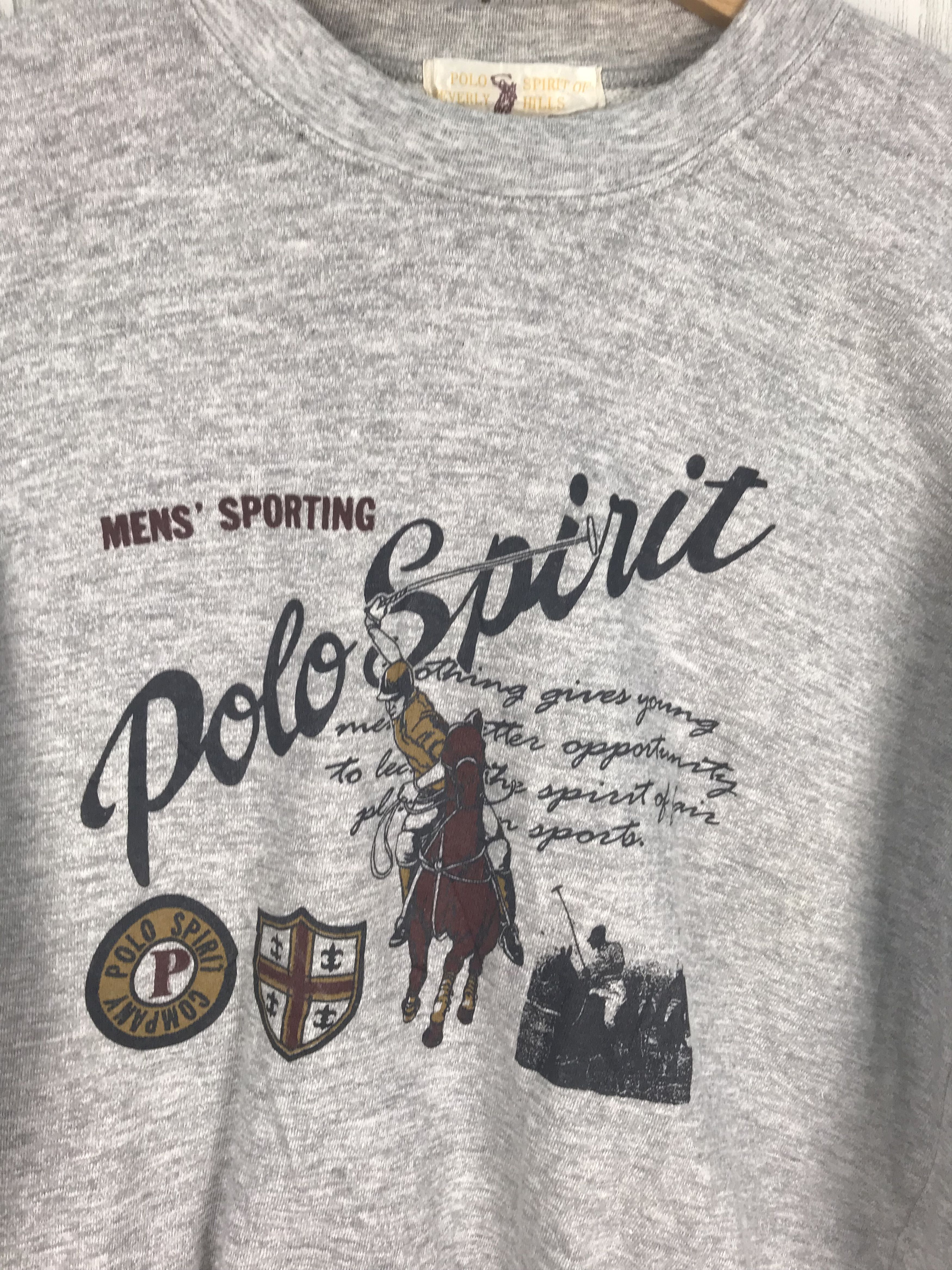 Beverly Hills Polo Club Vintage BEVERLY HILLS POLO CLUB Big Pony Sweatshirt Size US S / EU 44-46 / 1 - 2 Thumbnail