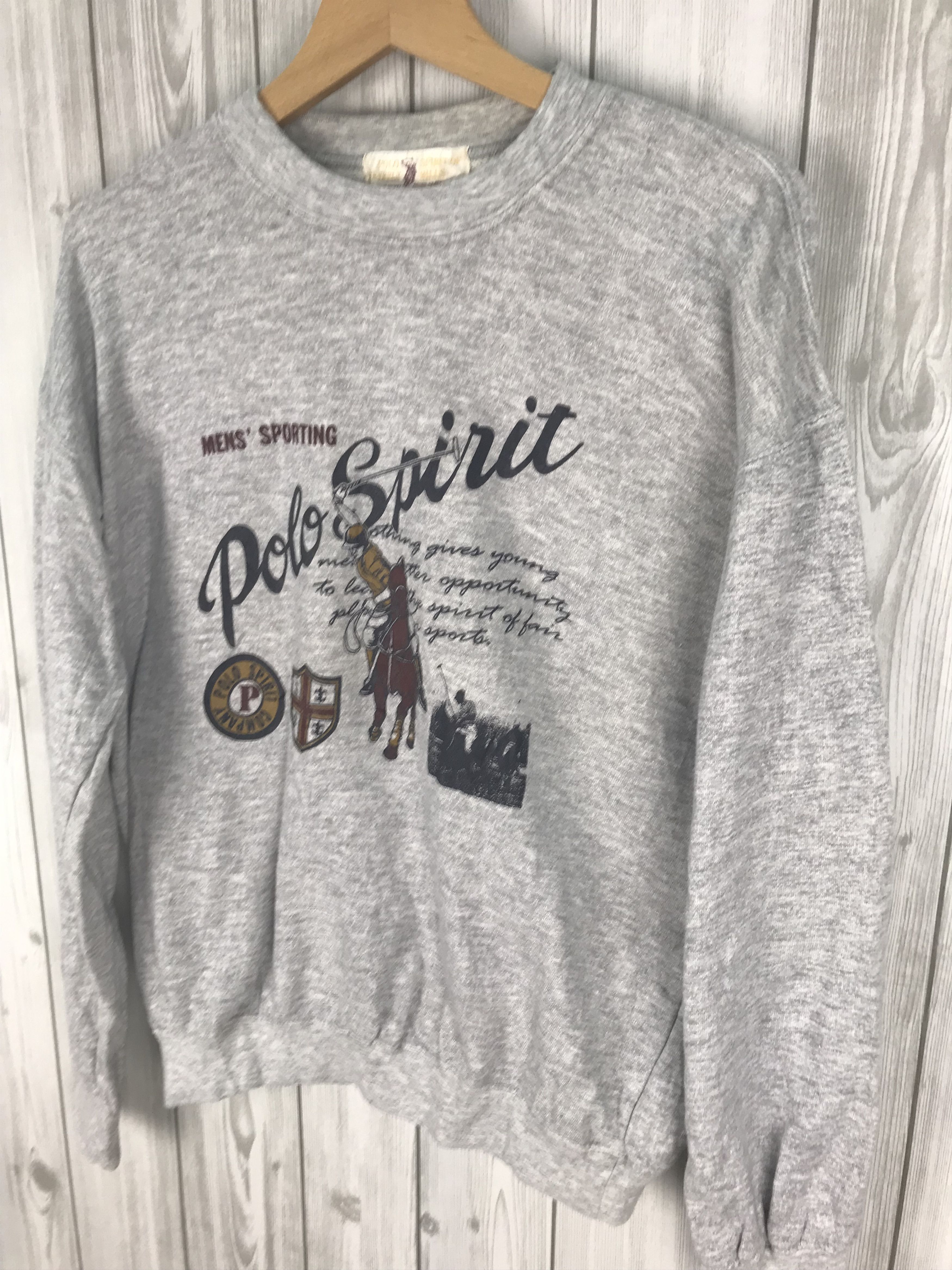 Beverly Hills Polo Club Vintage BEVERLY HILLS POLO CLUB Big Pony Sweatshirt Size US S / EU 44-46 / 1 - 4 Thumbnail