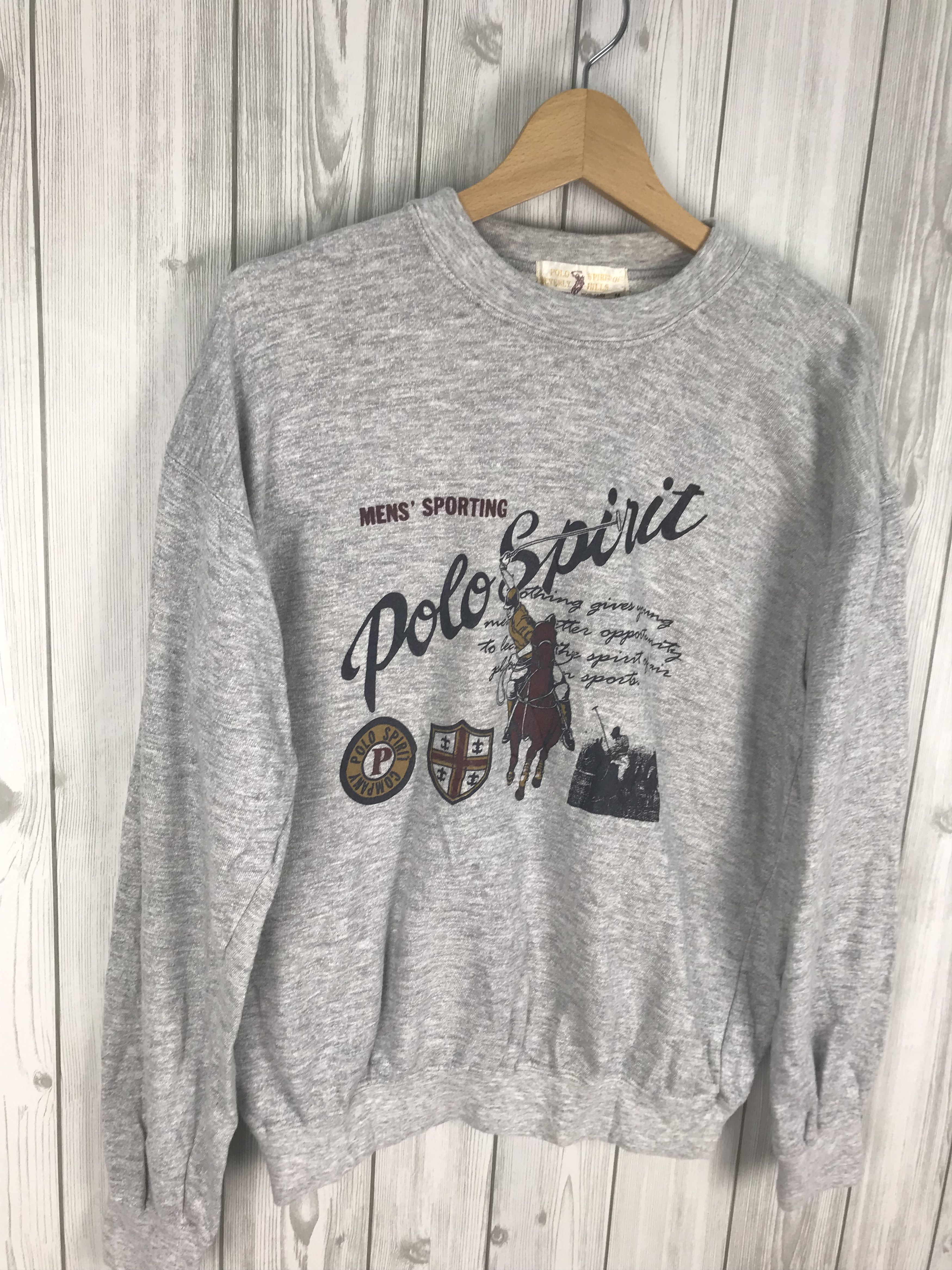 Beverly Hills Polo Club Vintage BEVERLY HILLS POLO CLUB Big Pony Sweatshirt Size US S / EU 44-46 / 1 - 3 Thumbnail