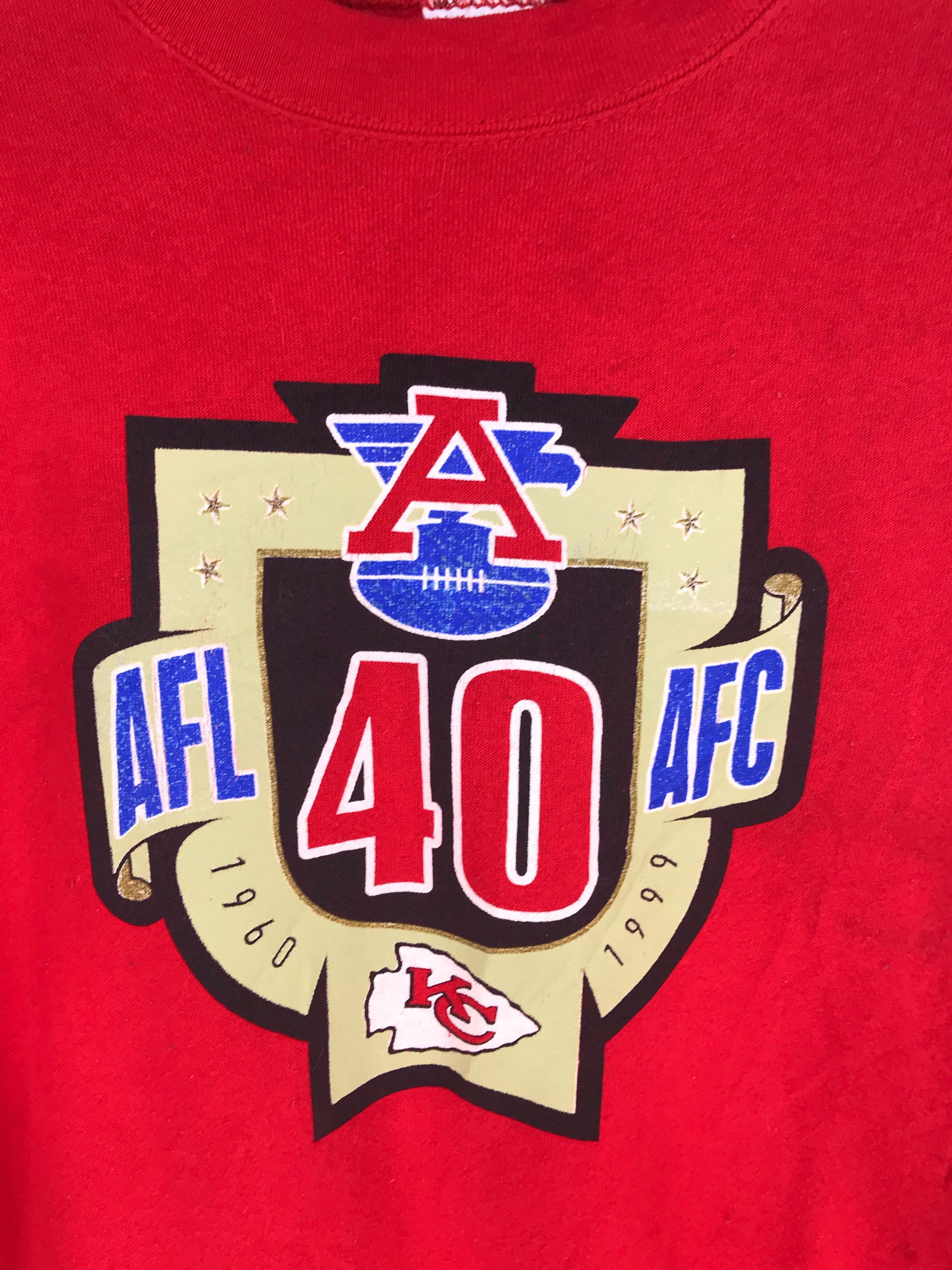 NFL Vintage 90s KC Kansas City Chiefs Sweatshirt Size US M / EU 48-50 / 2 - 3 Thumbnail
