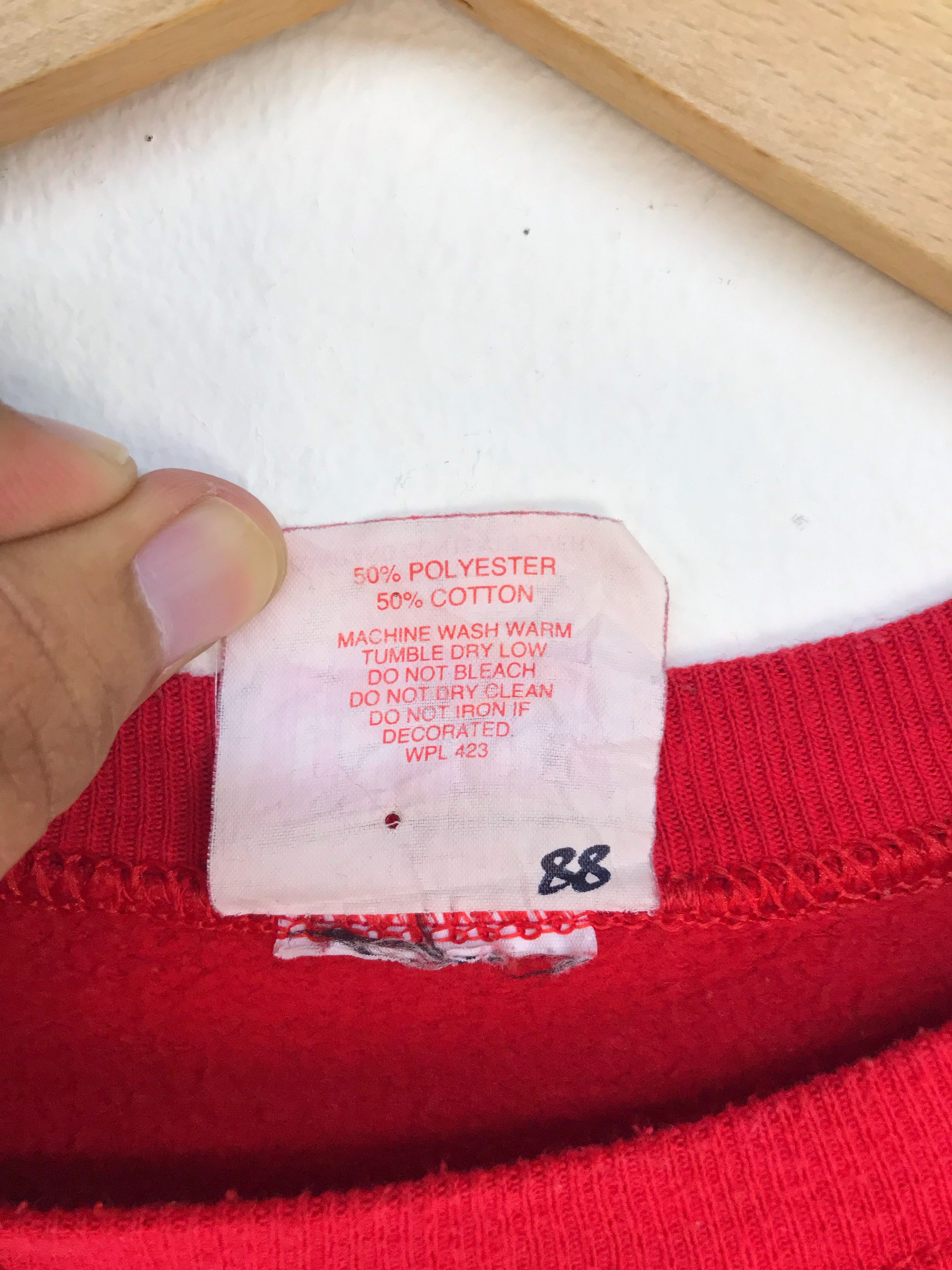 Levi's Vintage Clothing Vintage 80s LEVIS 501 Sweatshirt Size US L / EU 52-54 / 3 - 4 Thumbnail