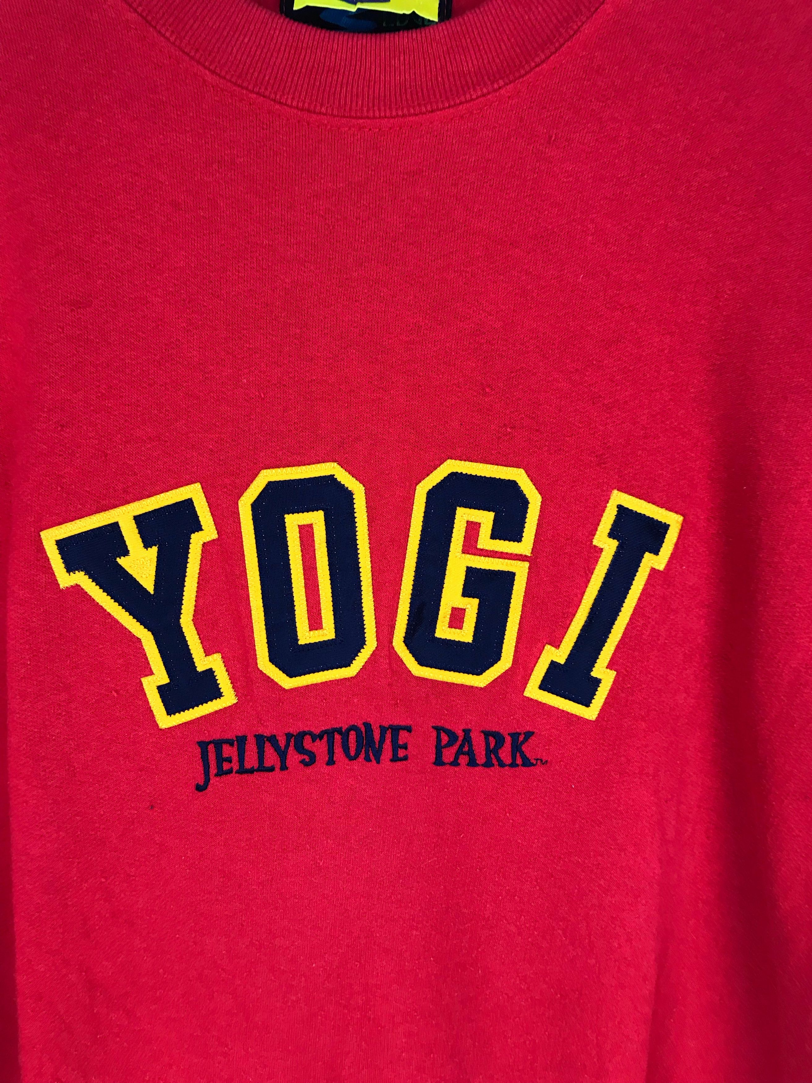 Anime Vintage 2000s YOGI Hanna Barbera Sweatshirt Size US M / EU 48-50 / 2 - 3 Thumbnail
