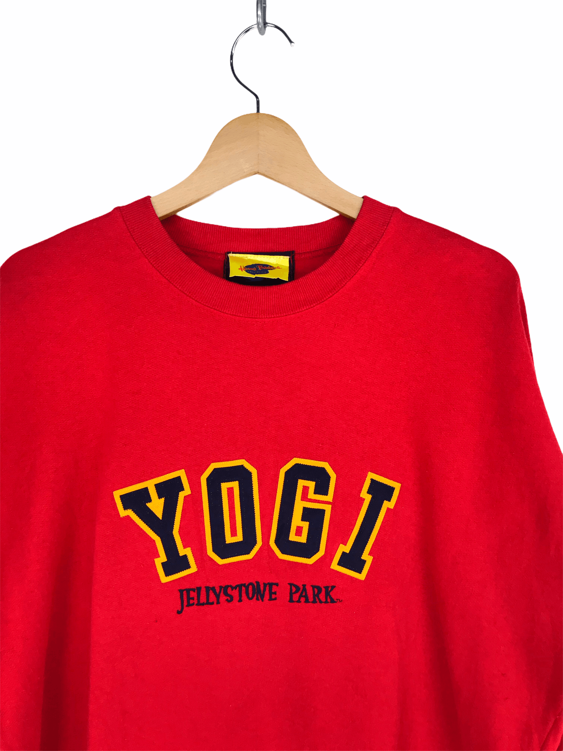 Anime Vintage 2000s YOGI Hanna Barbera Sweatshirt Size US M / EU 48-50 / 2 - 7 Thumbnail