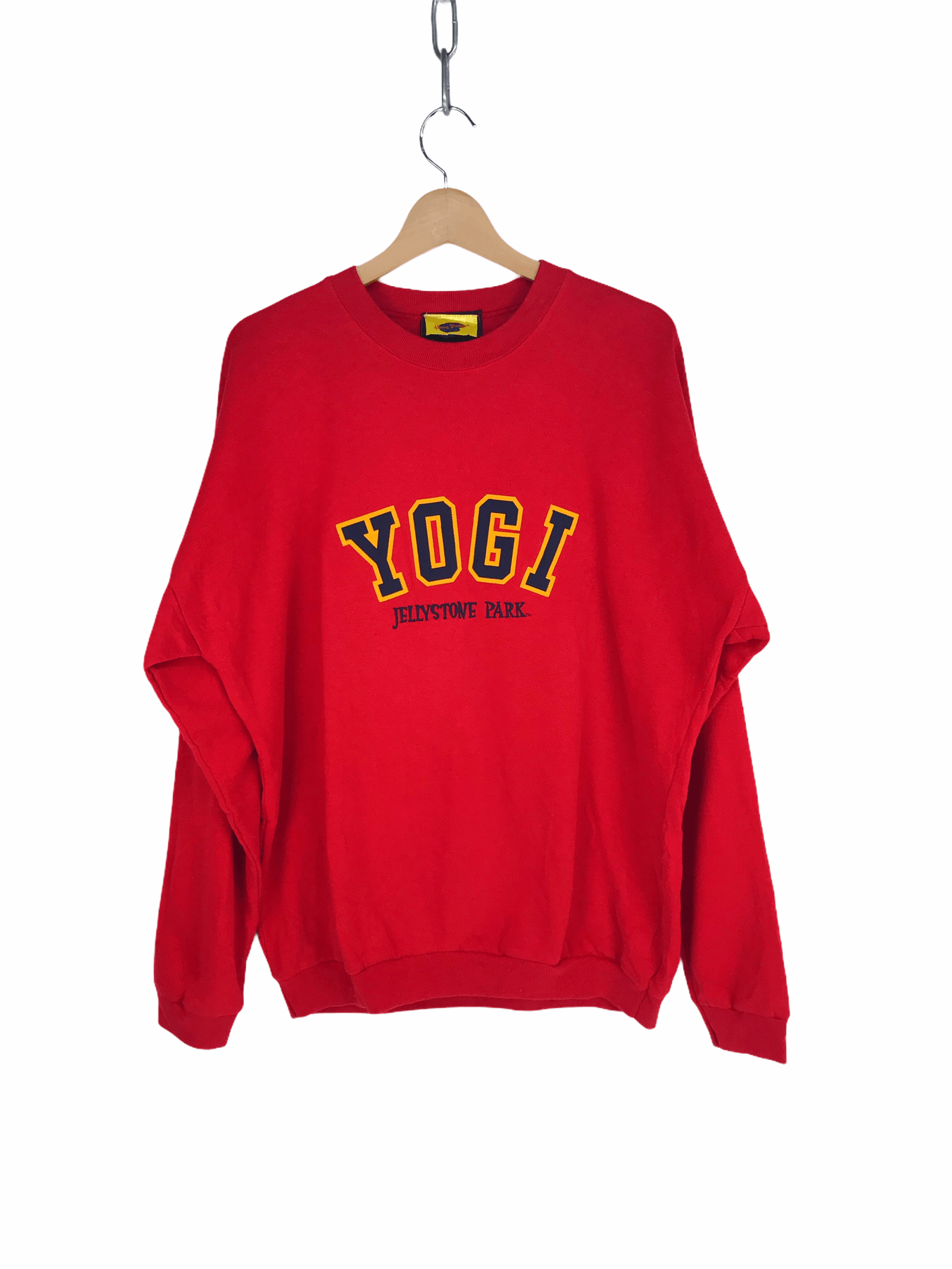 Anime Vintage 2000s YOGI Hanna Barbera Sweatshirt Size US M / EU 48-50 / 2 - 1 Thumbnail