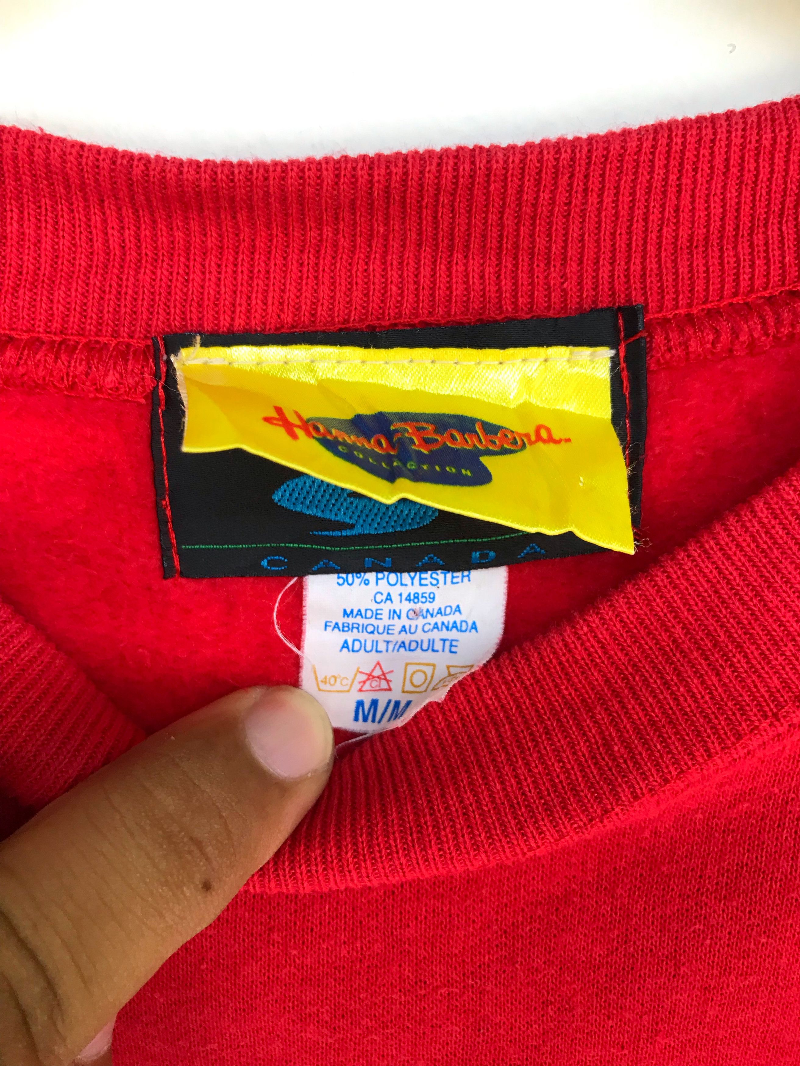 Anime Vintage 2000s YOGI Hanna Barbera Sweatshirt Size US M / EU 48-50 / 2 - 6 Thumbnail