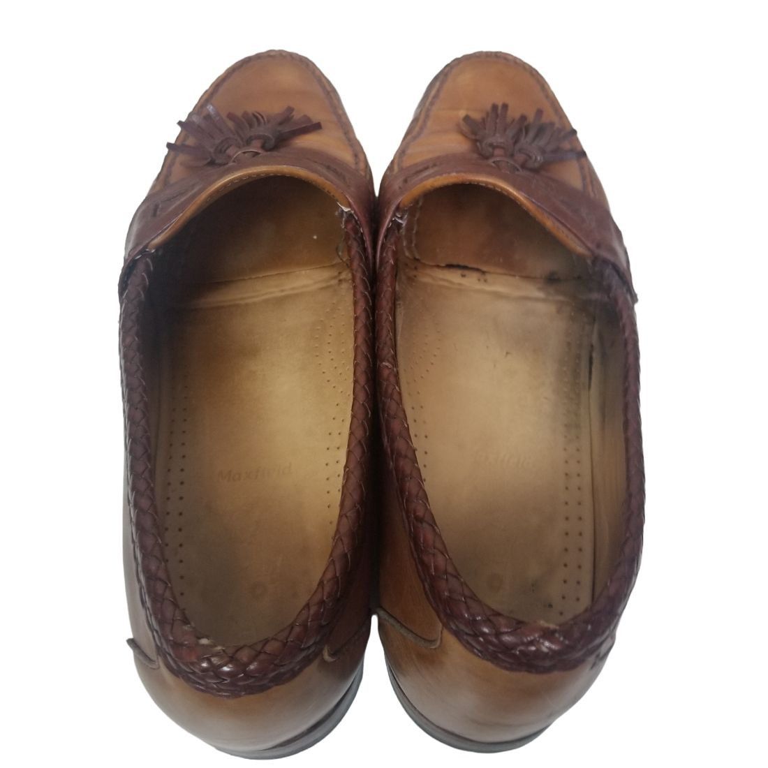 Allen Edmonds Allen Edmonds Leather Closed Toe Slip On Maxfield Loafers Size US 12 / EU 45 - 7 Thumbnail