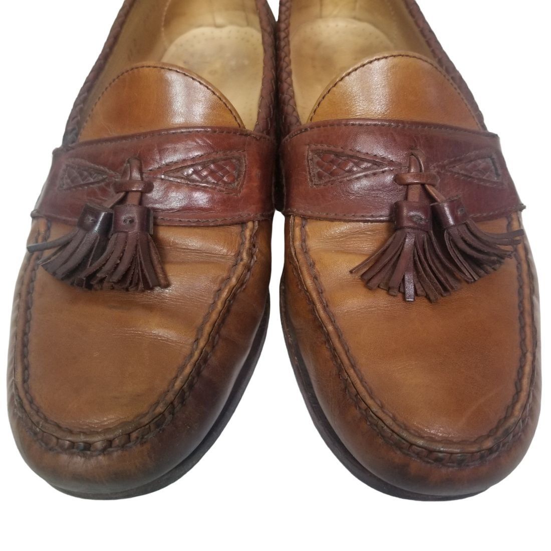 Allen Edmonds Allen Edmonds Leather Closed Toe Slip On Maxfield Loafers Size US 12 / EU 45 - 3 Thumbnail