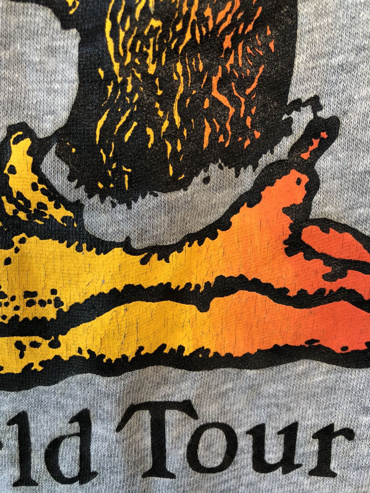 Band Tees Vintage 80s The Allman Brothers Band 1981 World Tour Size US L / EU 52-54 / 3 - 4 Thumbnail