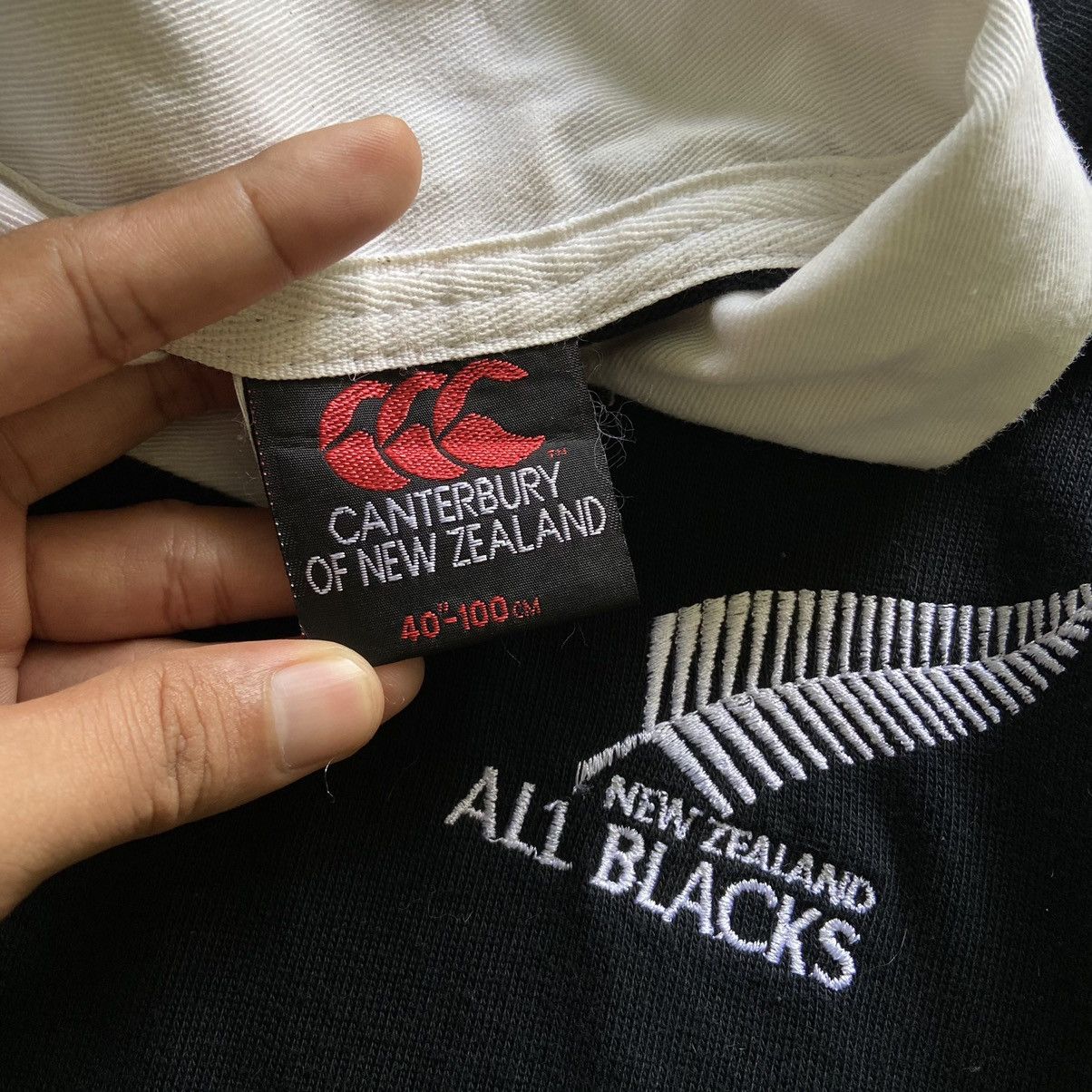 Canterbury of New Zealand Vintage Centerbury Of New Zealand All Black Rugby Size US M / EU 48-50 / 2 - 3 Thumbnail