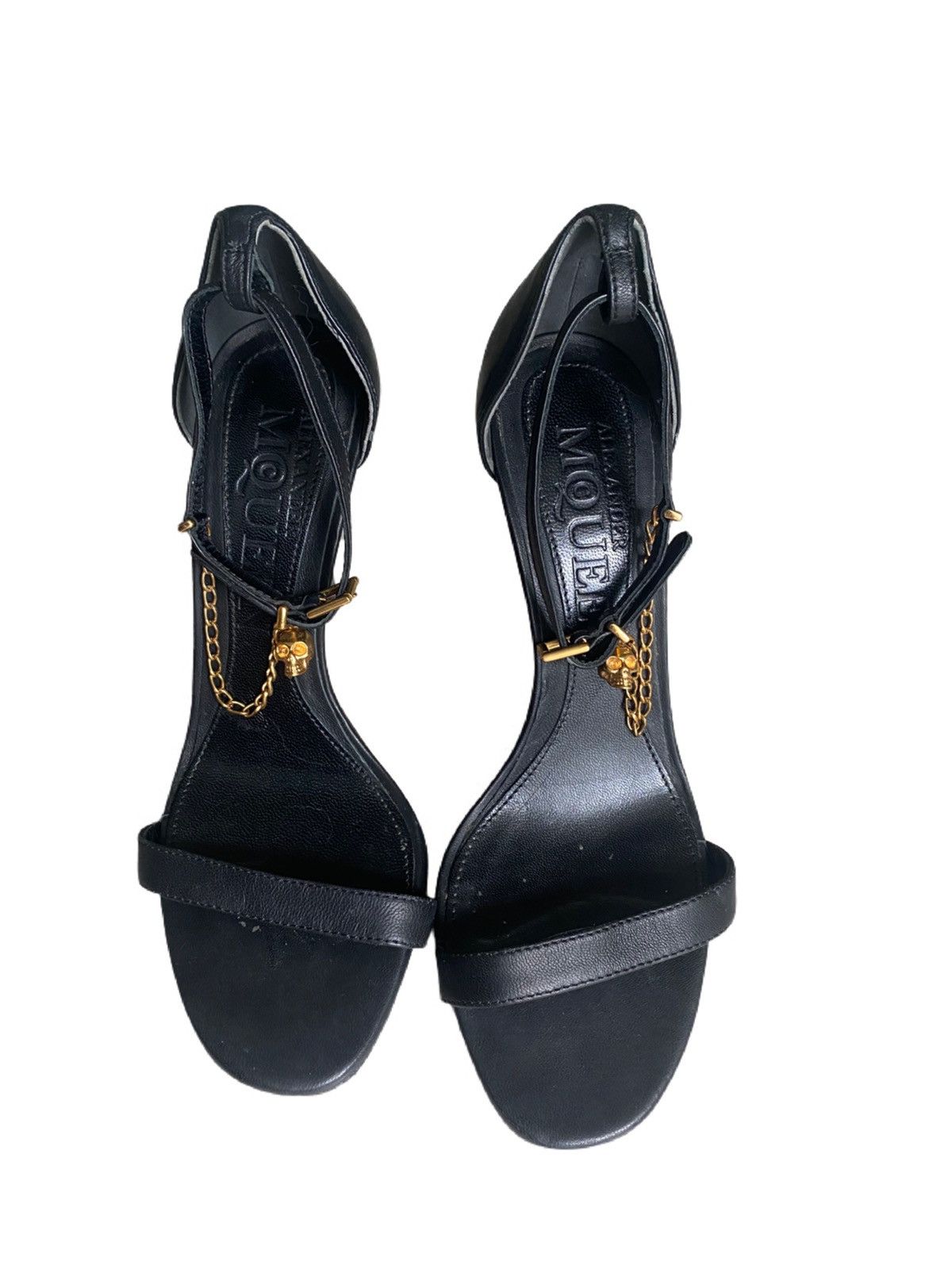 Alexander McQueen Alexander Mcqueen Skull Charm Chain Heels Size US 5.5 / IT 35.5 - 1 Thumbnail