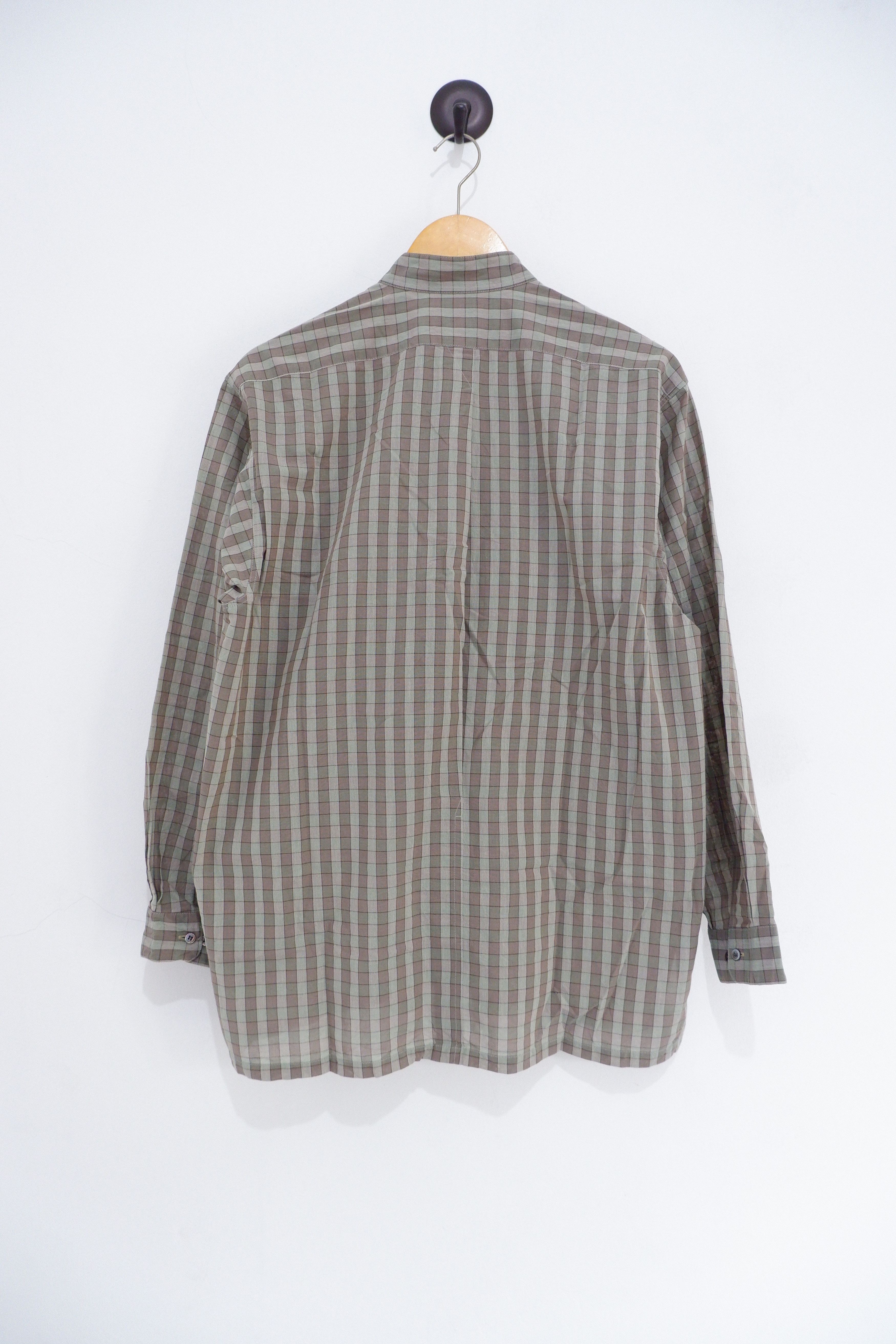 Issey Miyake Issey Miyake Cotton Mandarin Shirt Size US M / EU 48-50 / 2 - 2 Thumbnail