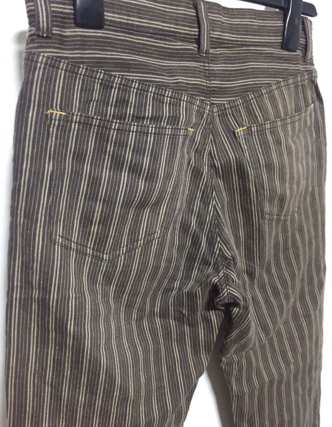 Japanese Brand Ships Japan Casual Hickory Stripes Trousers Size US 30 / EU 46 - 4 Thumbnail