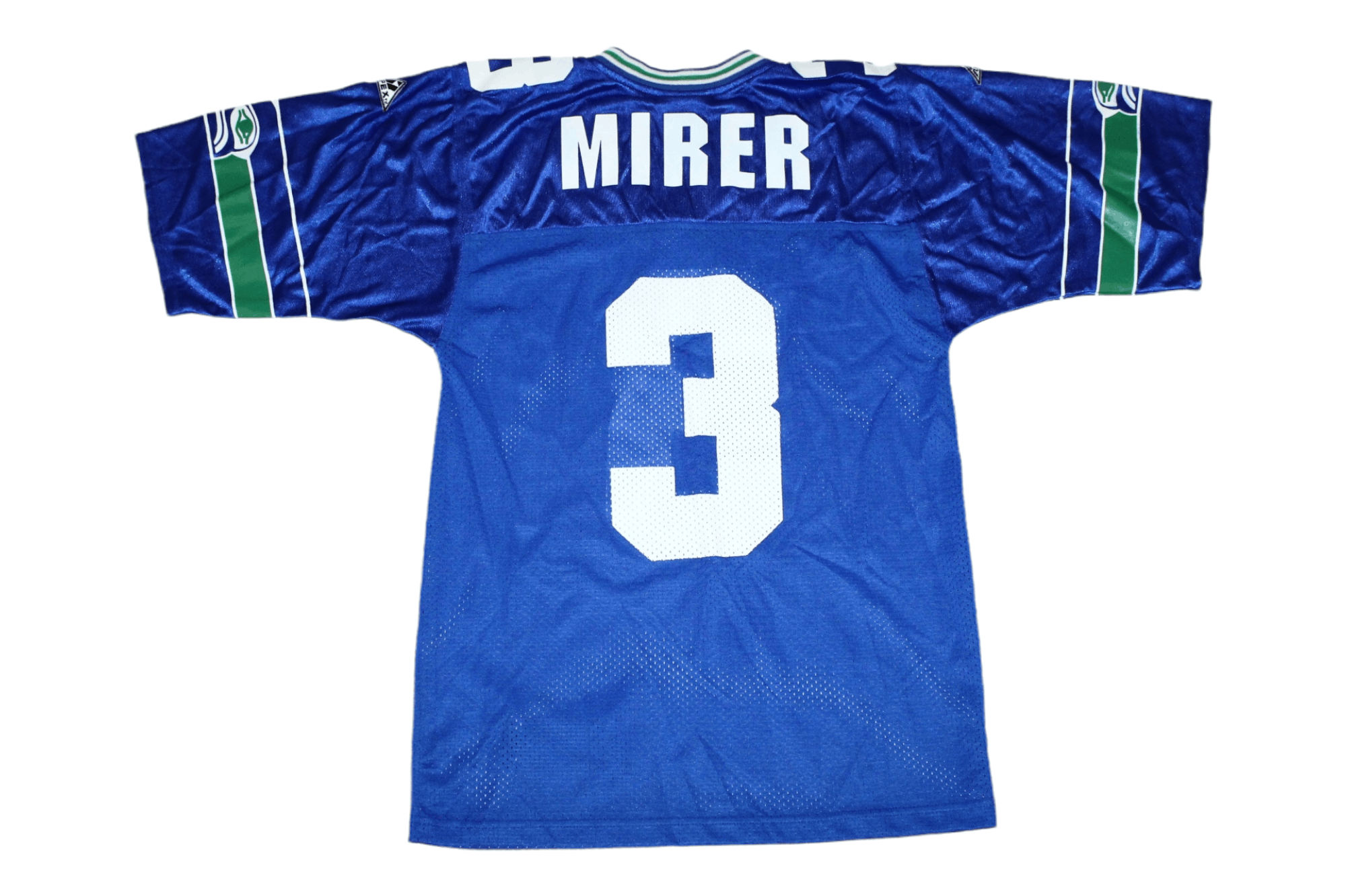 Apex One 🔥 VTG 🔥 '93 Seattle Seahawks Rick Mirer #3 by Apex Size US S / EU 44-46 / 1 - 2 Thumbnail