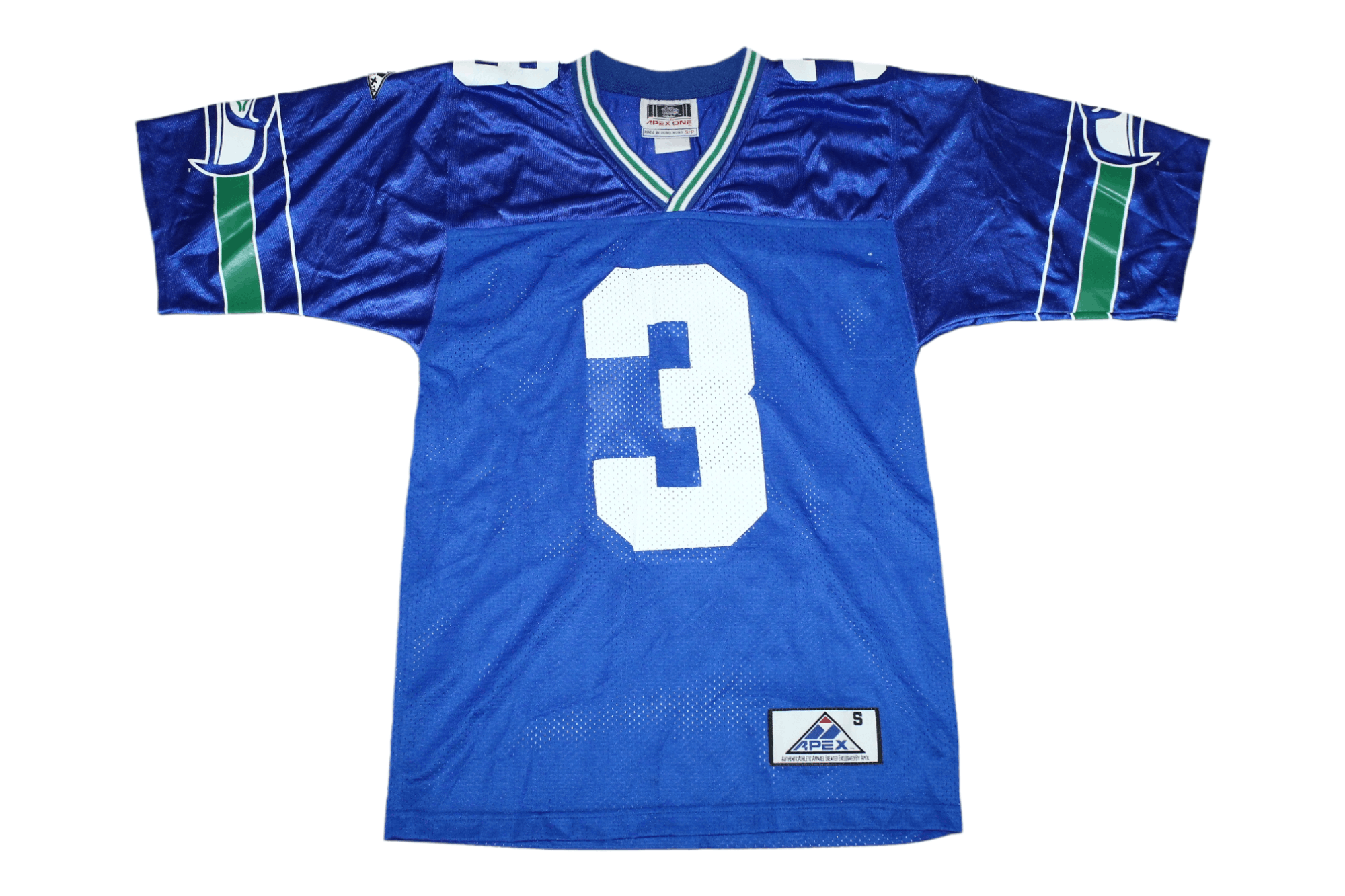 Apex One 🔥 VTG 🔥 '93 Seattle Seahawks Rick Mirer #3 by Apex Size US S / EU 44-46 / 1 - 1 Thumbnail