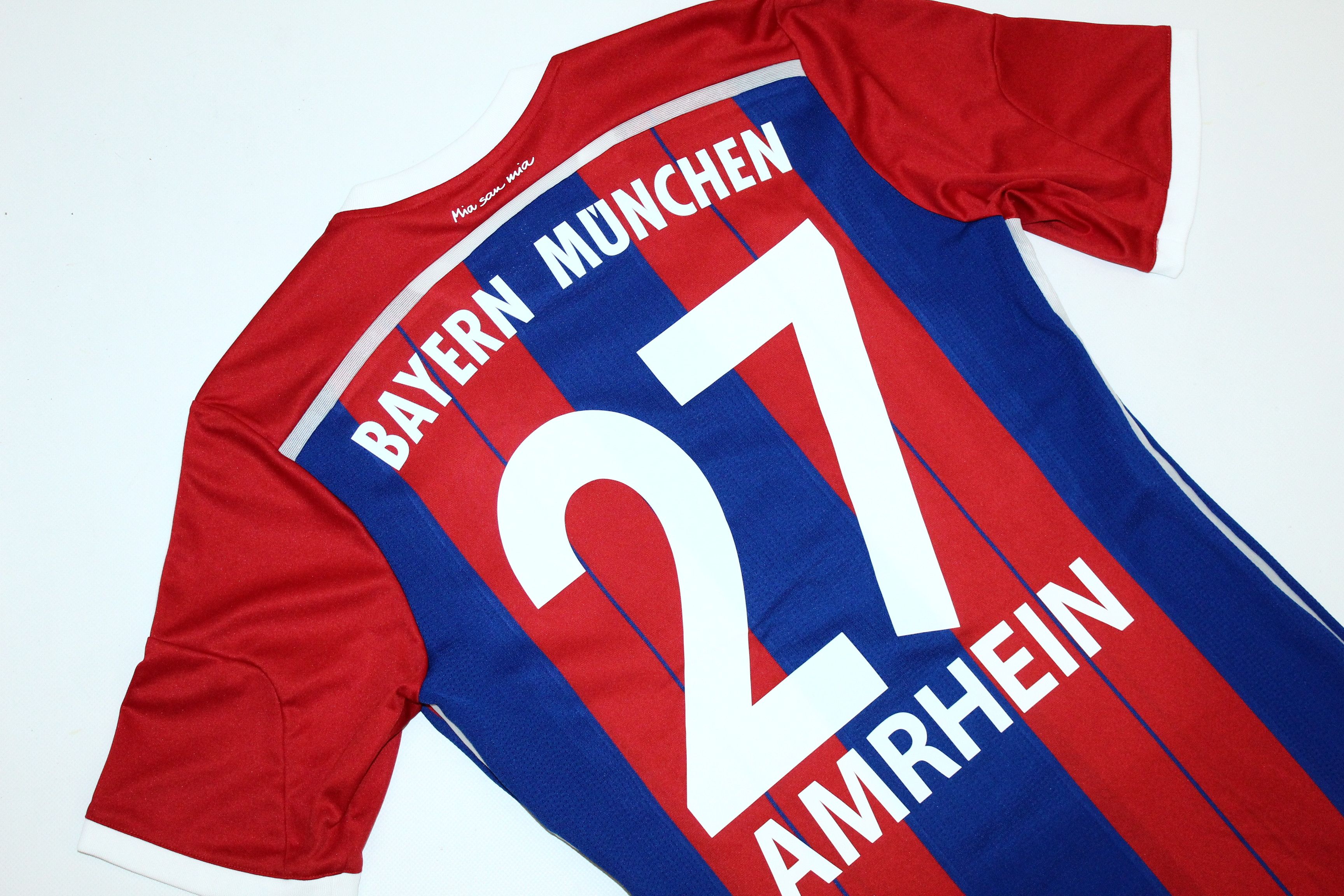 Adidas Adidas F.C. Bayern Munich #27 Amrhein Home '14 Jersey Size US M / EU 48-50 / 2 - 9 Thumbnail